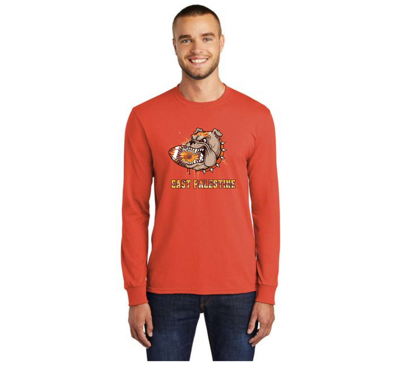 EAST PALESTINE FOOTBALL PC54LS Long Sleeve Core Cotton 16