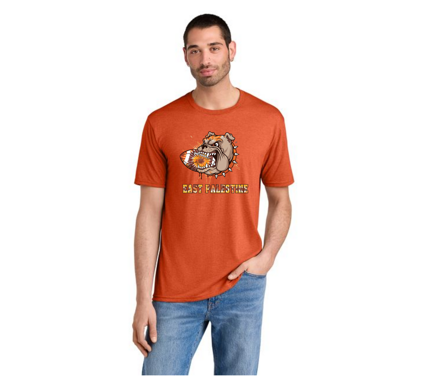 EAST PALESTINE BULLDOGS FOOTBALL DM130 District® Perfect Tri® Tee 16