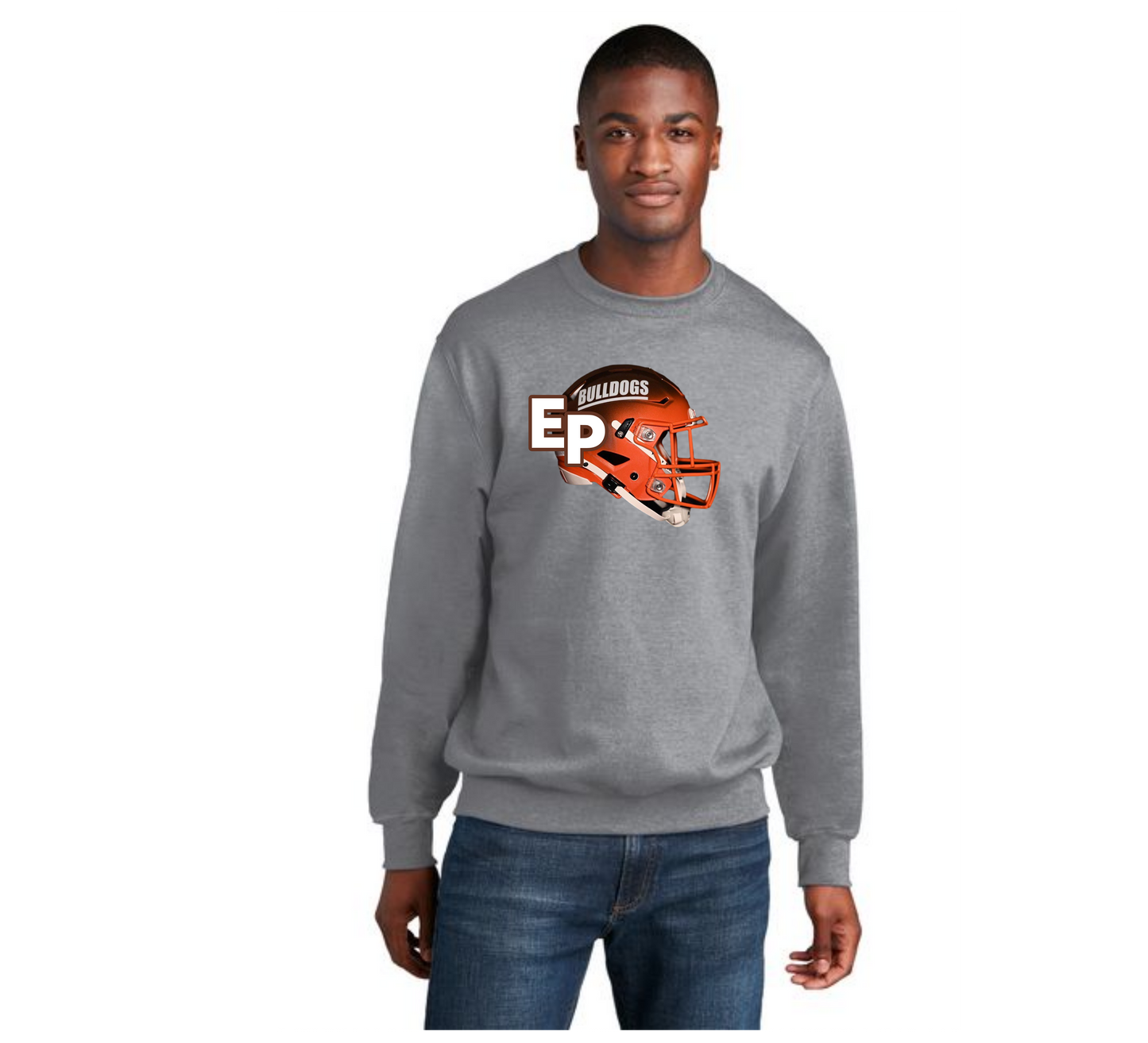 EAST PALESTINE FOOTBALL PC78 Core Fleece Crewneck Sweatshirt 17