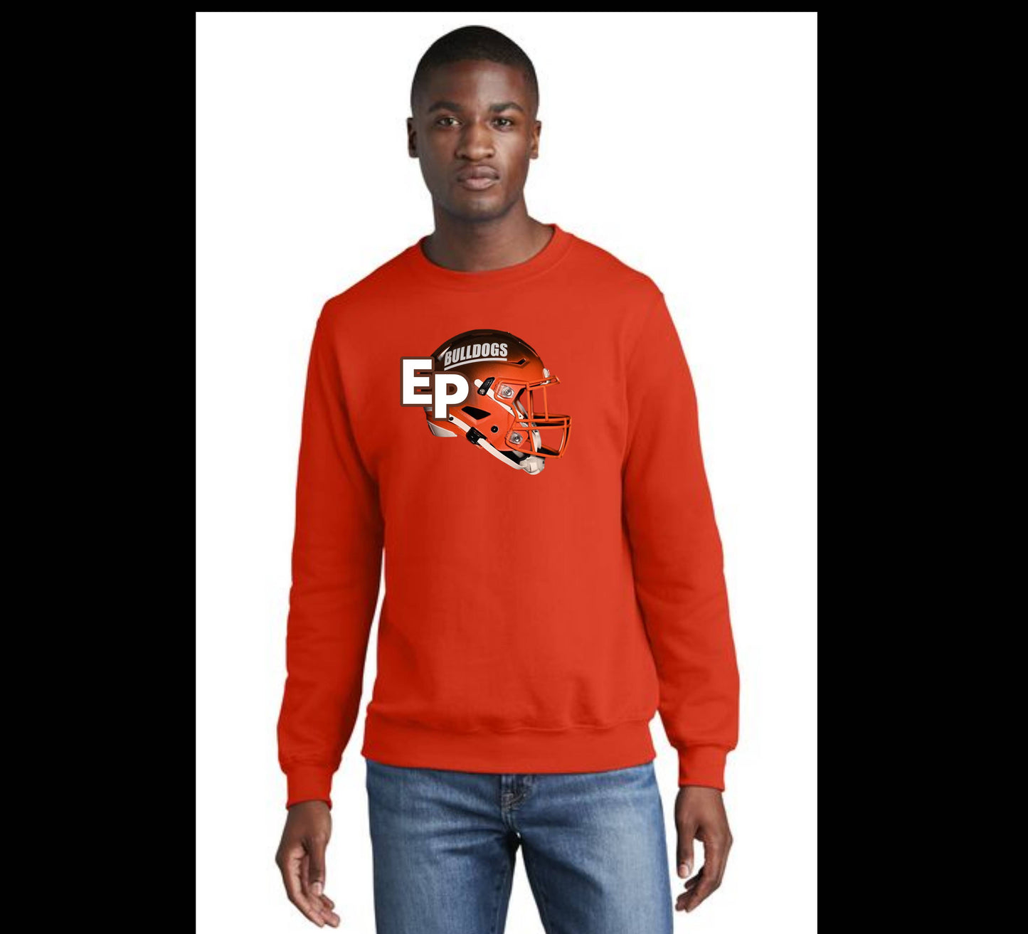 EAST PALESTINE FOOTBALL PC78 Core Fleece Crewneck Sweatshirt 17