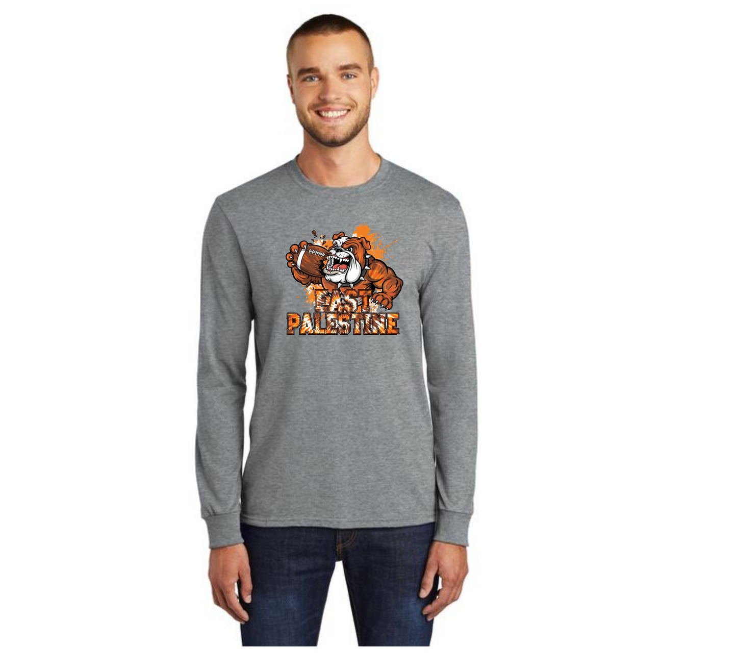 EAST PALESTINE FOOTBALL PC54LS Long Sleeve Core Cotton 18