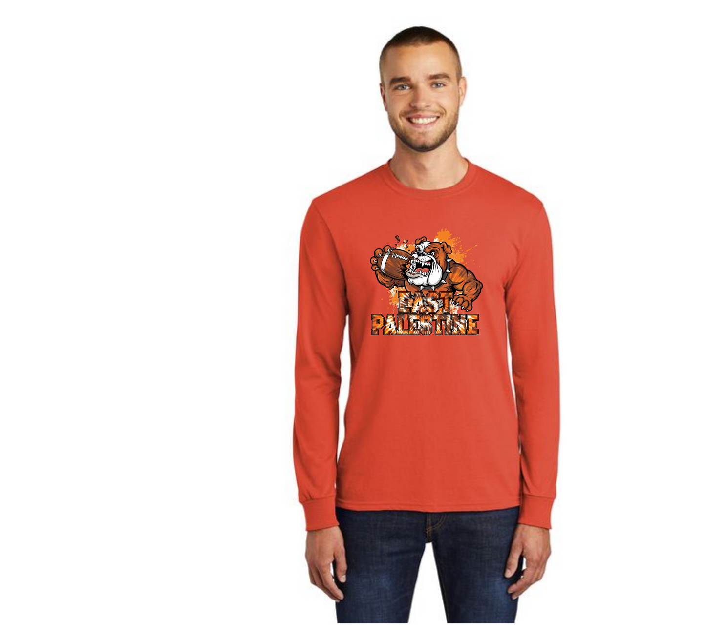 EAST PALESTINE FOOTBALL PC54LS Long Sleeve Core Cotton 18