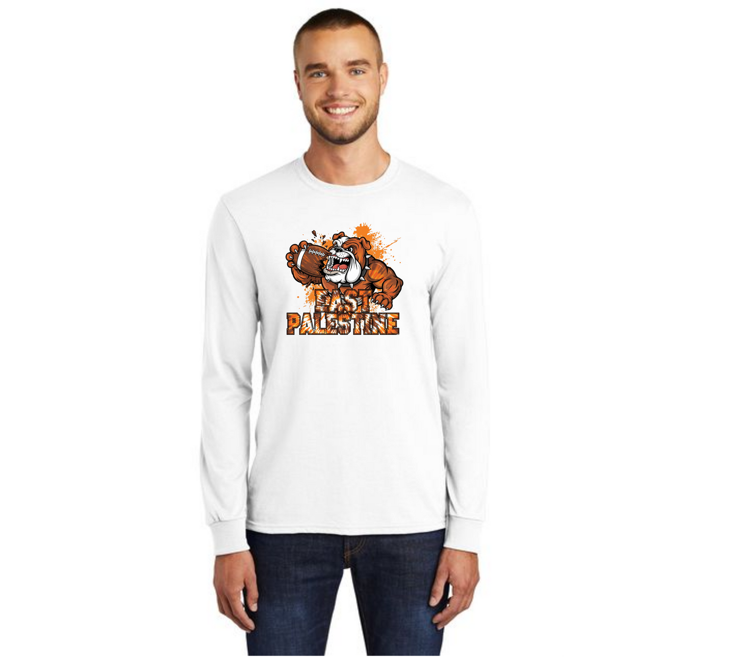 EAST PALESTINE FOOTBALL PC54LS Long Sleeve Core Cotton 18