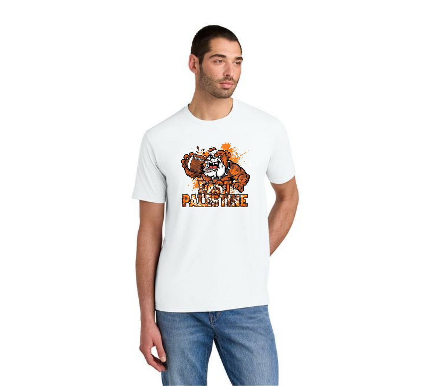 EAST PALESTINE BULLDOGS FOOTBALL DM130 District® Perfect Tri® Tee 18