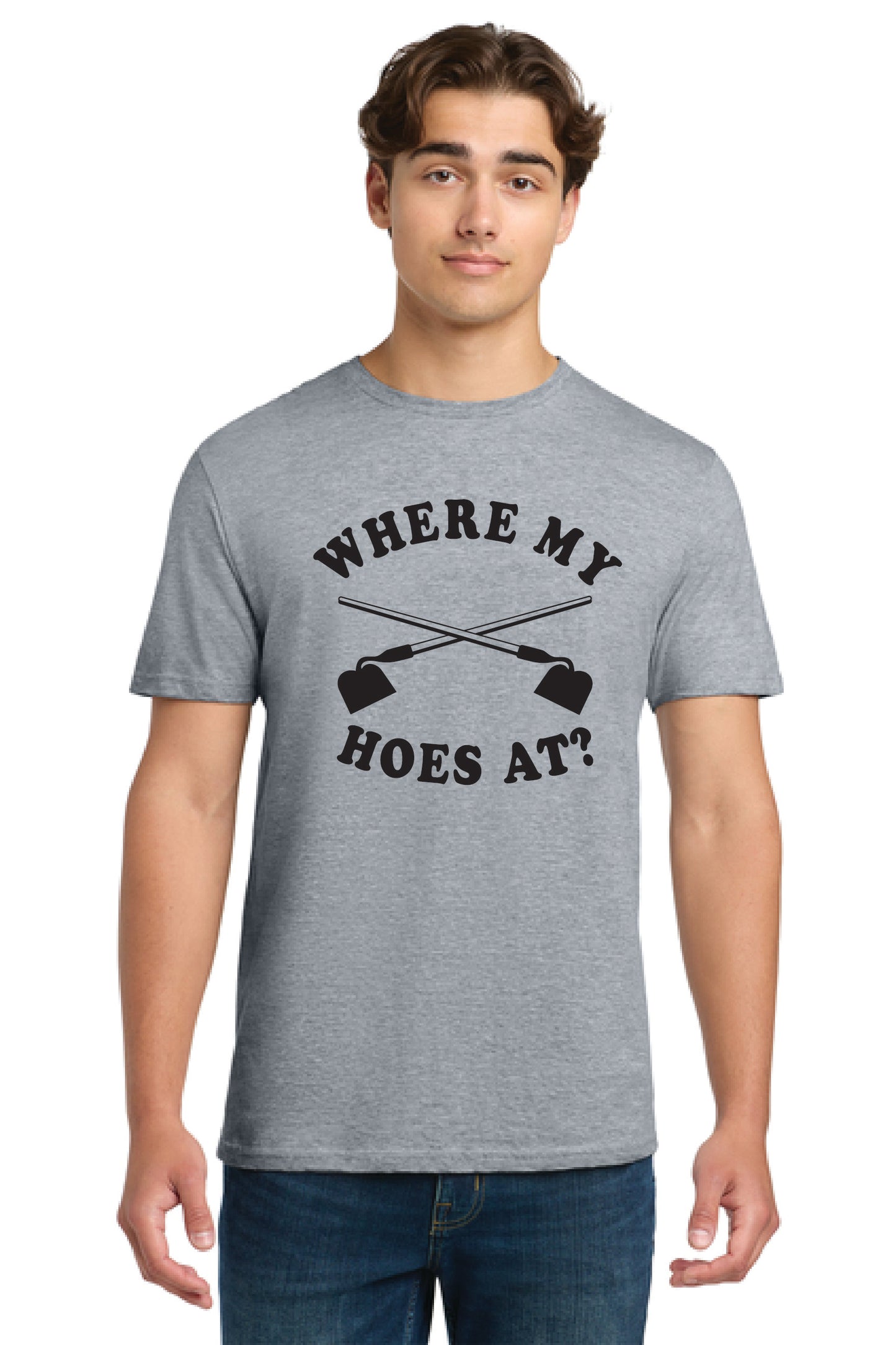 WHERE MY HOES AT? 64000 Gildan Softstyle® T-Shirt 1