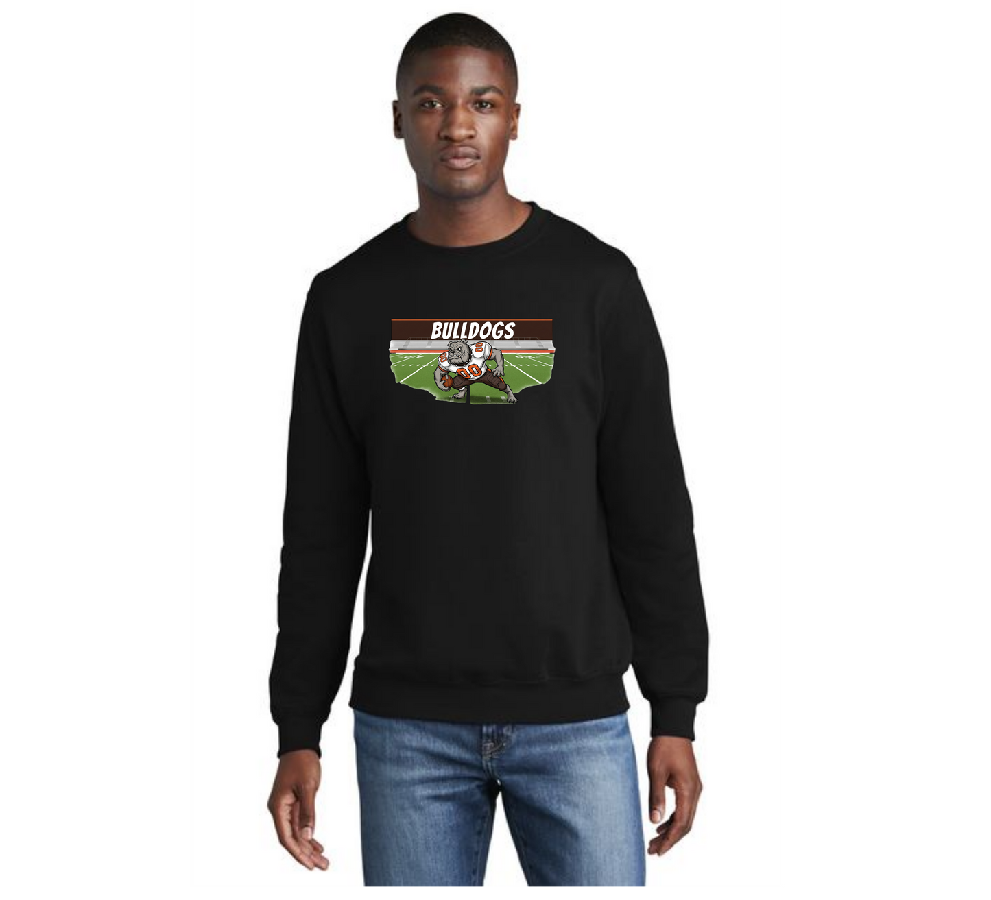 EAST PALESTINE FOOTBALL PC78 Core Fleece Crewneck Sweatshirt 7
