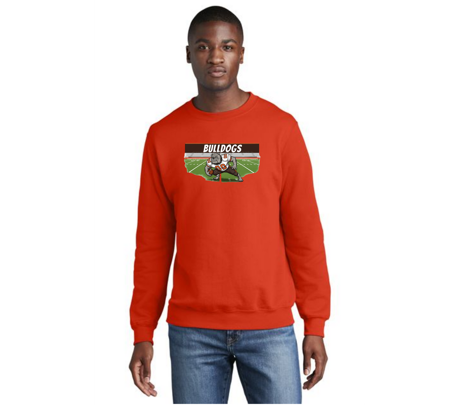 EAST PALESTINE FOOTBALL PC78 Core Fleece Crewneck Sweatshirt 7