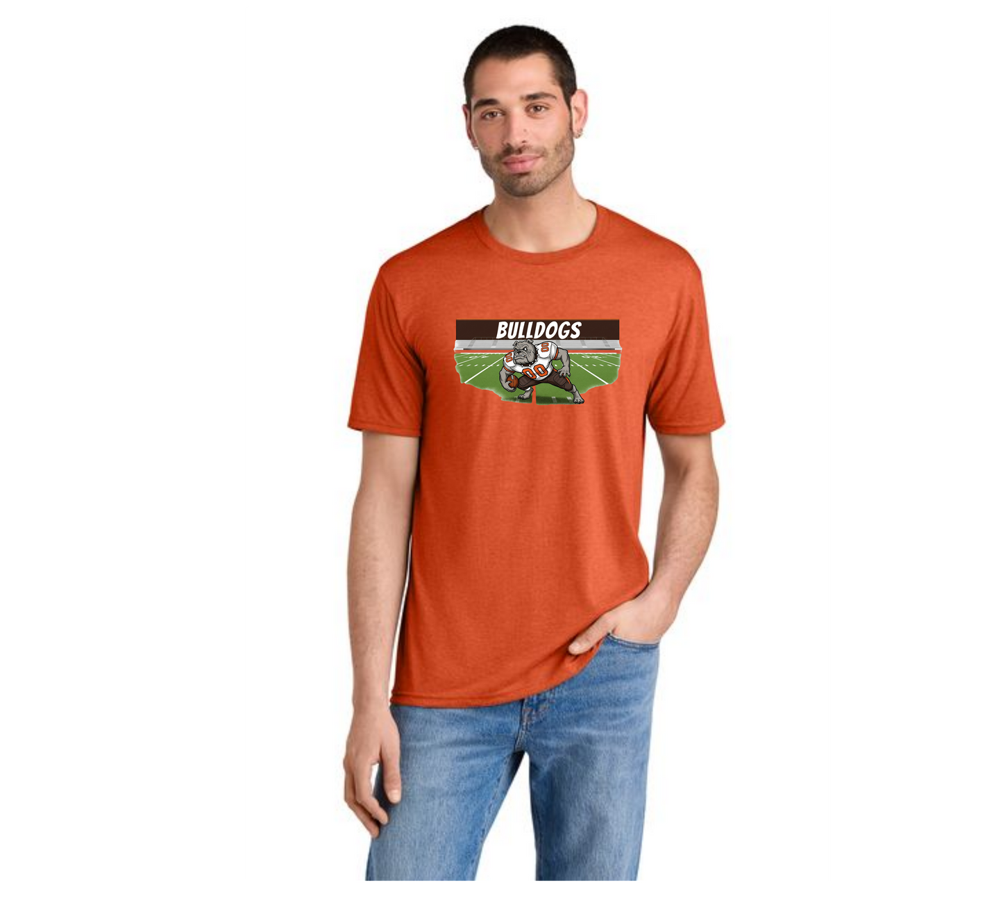 EAST PALESTINE BULLDOGS FOOTBALL DM130 District® Perfect Tri® Tee 7