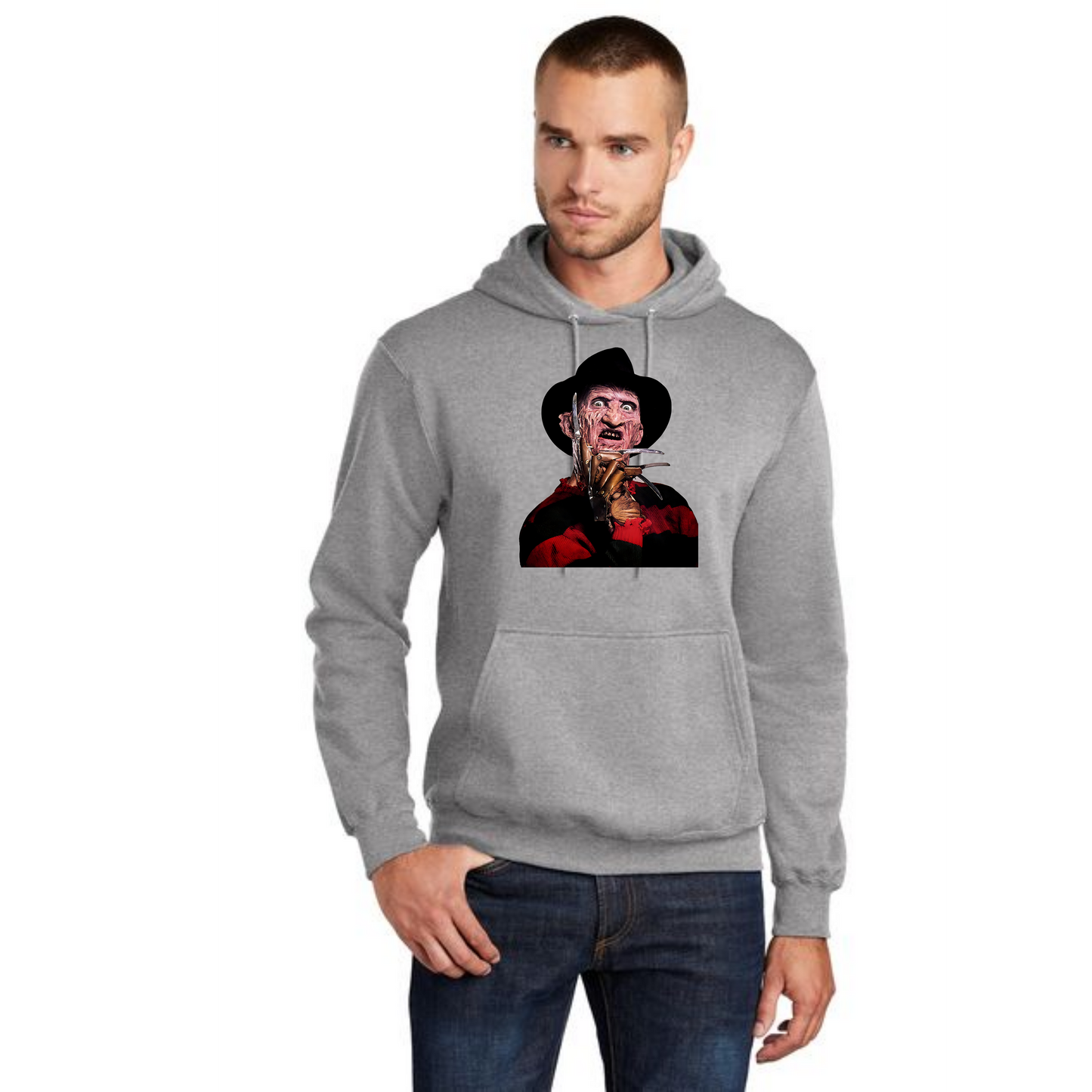 HALLOWEEN FREEDY PC78H Port & Company® Core Fleece Pullover Hooded Sweatshirt HW-21