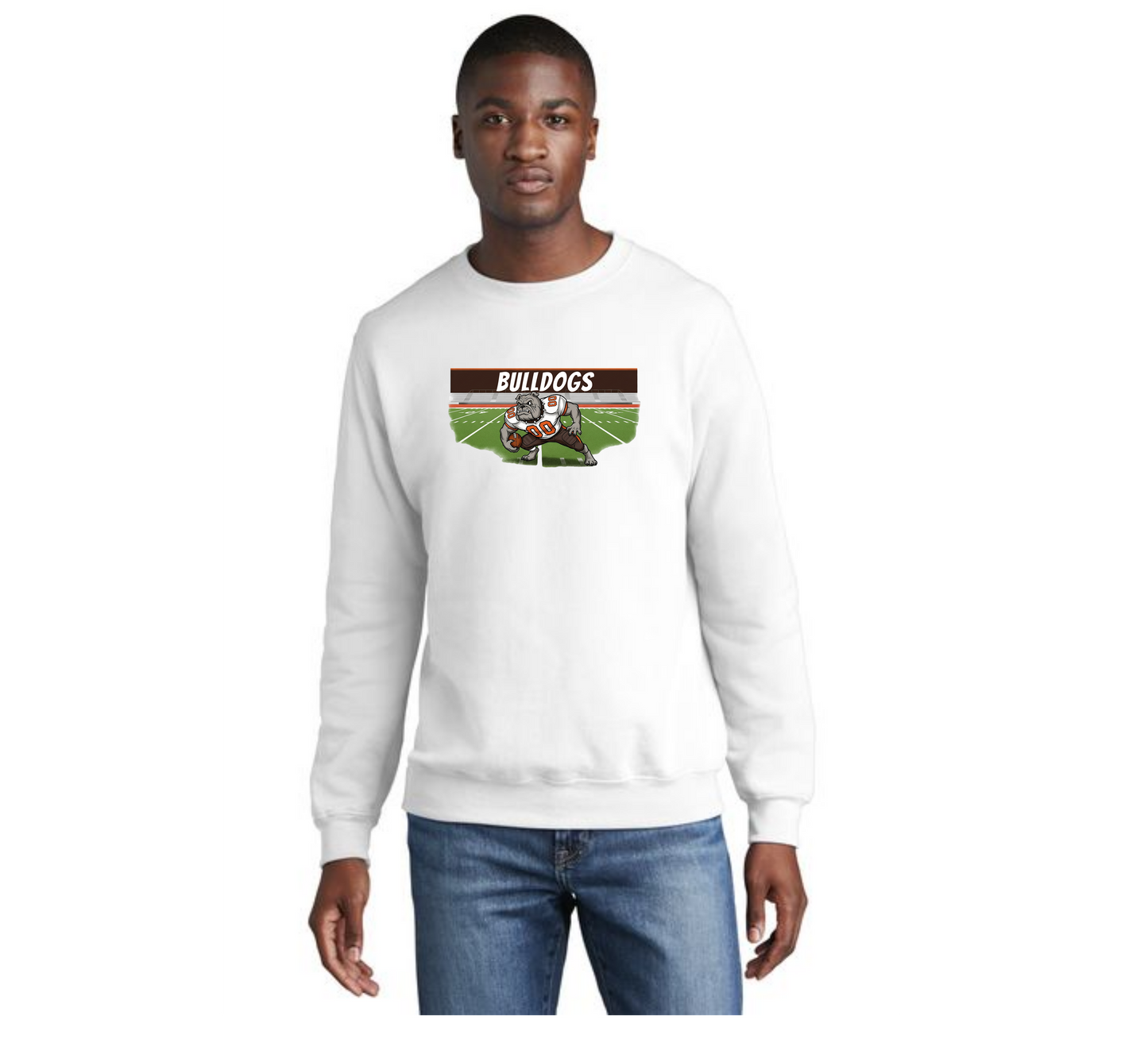 EAST PALESTINE FOOTBALL PC78 Core Fleece Crewneck Sweatshirt 7