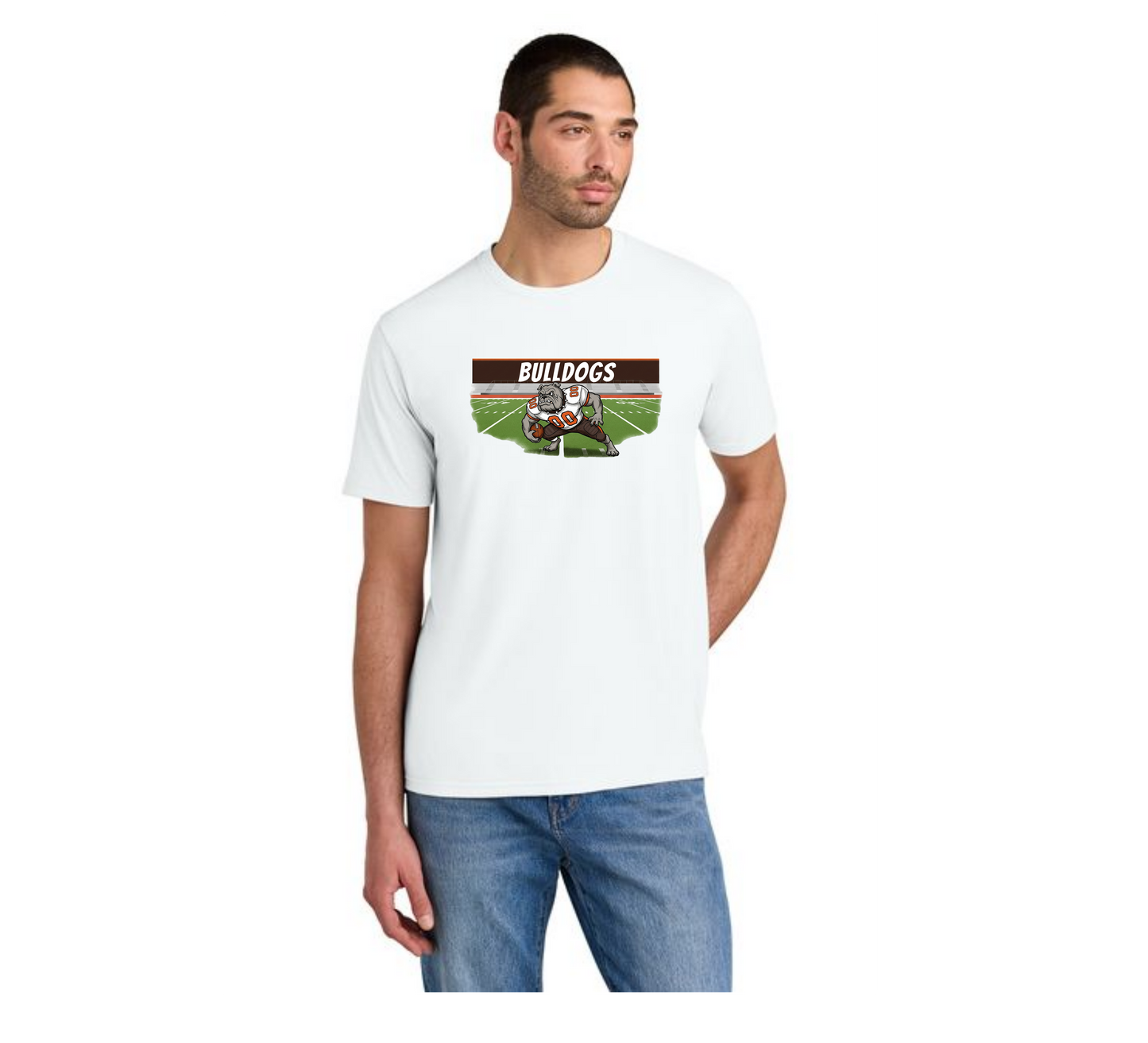 EAST PALESTINE BULLDOGS FOOTBALL DM130 District® Perfect Tri® Tee 7