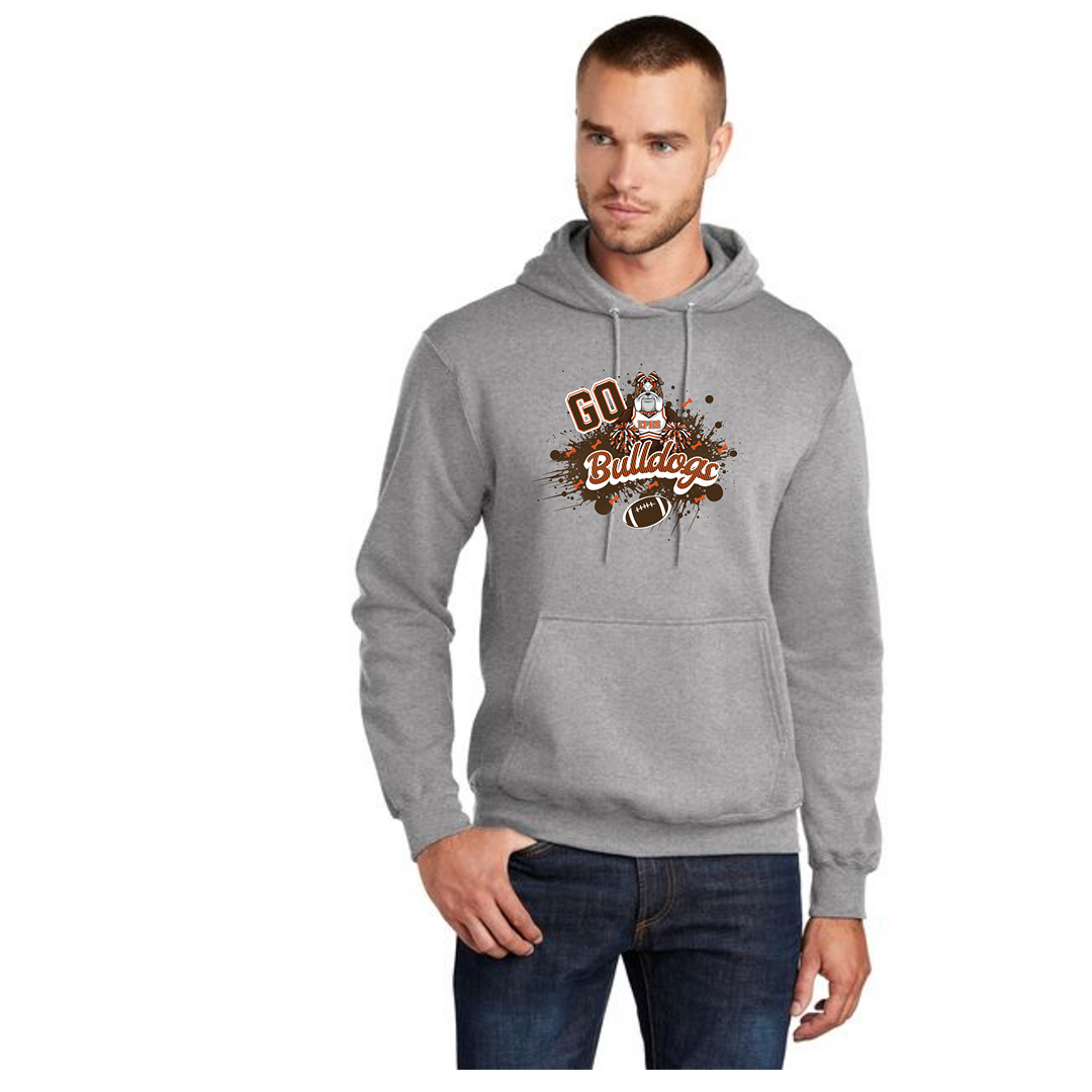 EAST PALESTINE FOOTBALL PC78H Port & Company® Core Fleece Pullover Hooded Sweatshirt 19