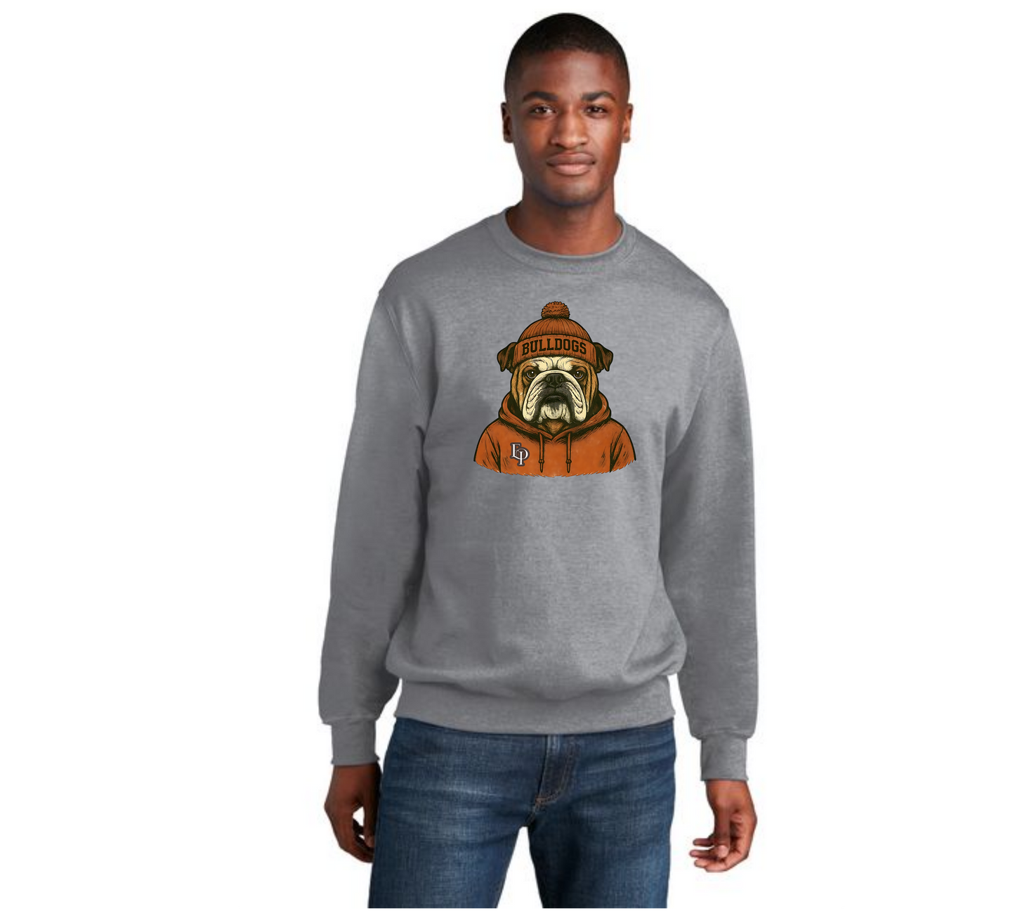 EAST PALESTINE FOOTBALL PC78 Core Fleece Crewneck Sweatshirt 8