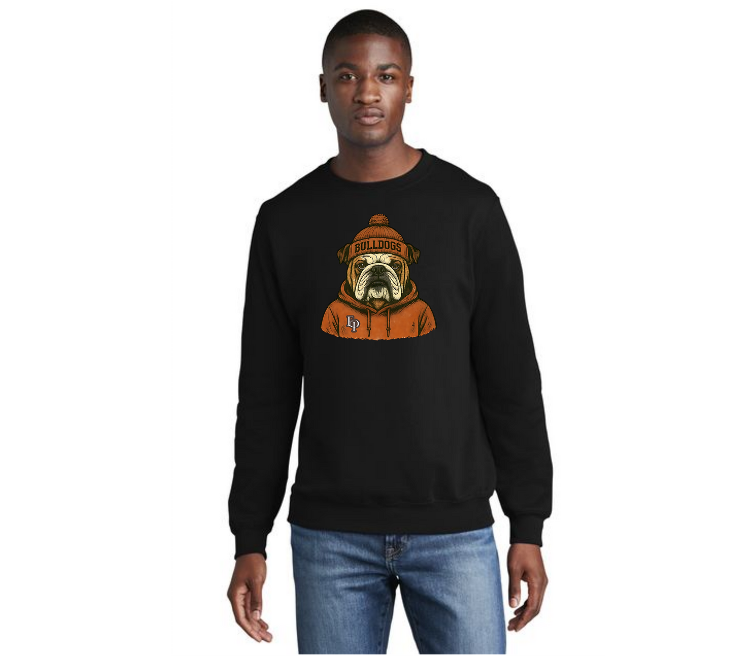 EAST PALESTINE FOOTBALL PC78 Core Fleece Crewneck Sweatshirt 8