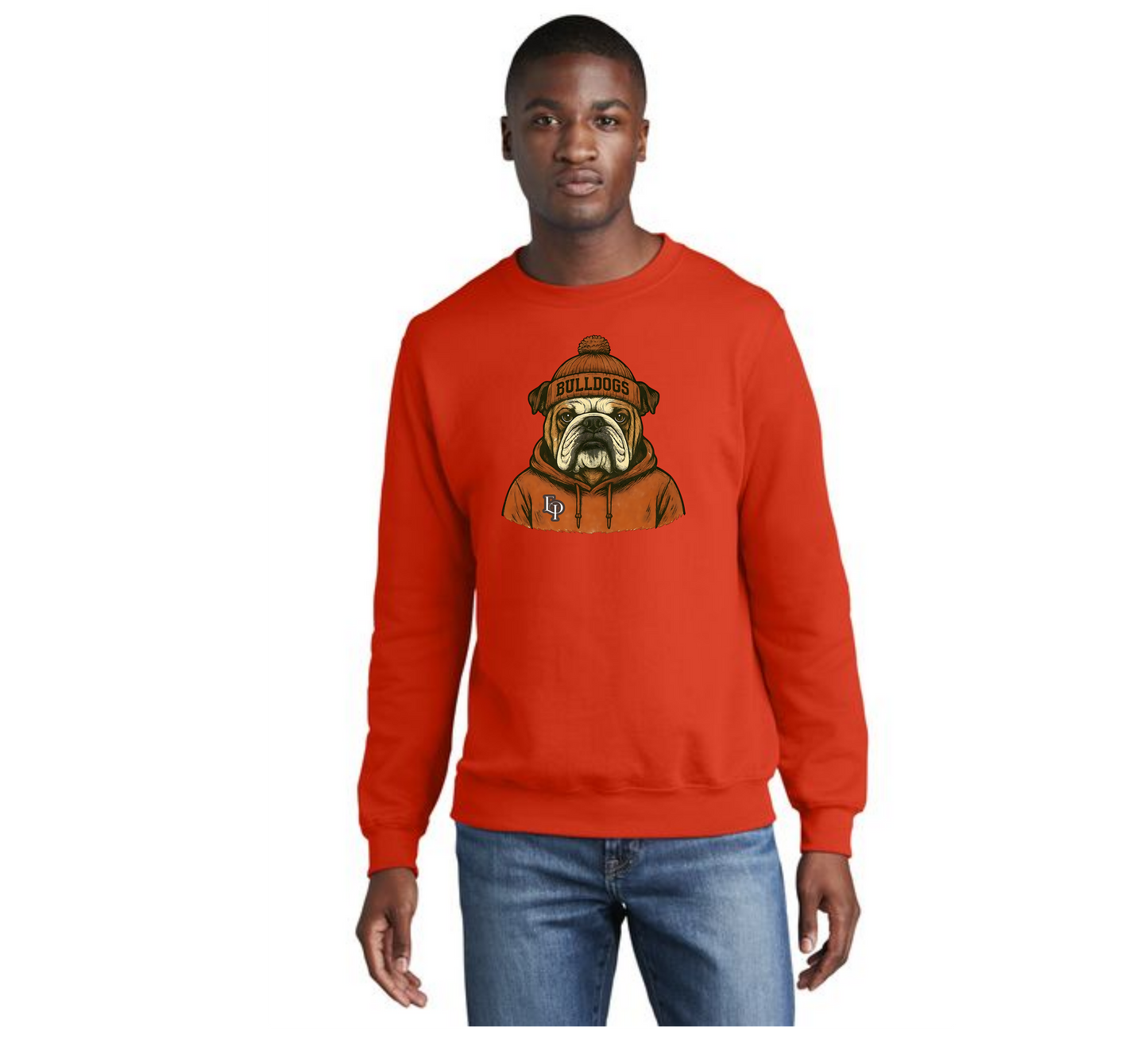 EAST PALESTINE FOOTBALL PC78 Core Fleece Crewneck Sweatshirt 8