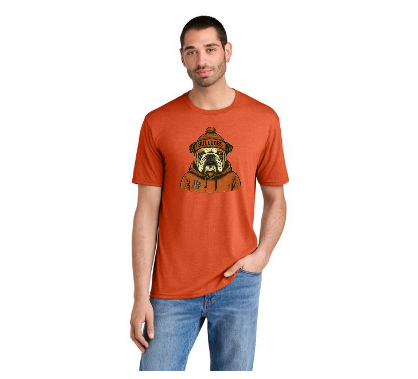 EAST PALESTINE BULLDOGS FOOTBALL DM130 District® Perfect Tri® Tee 8