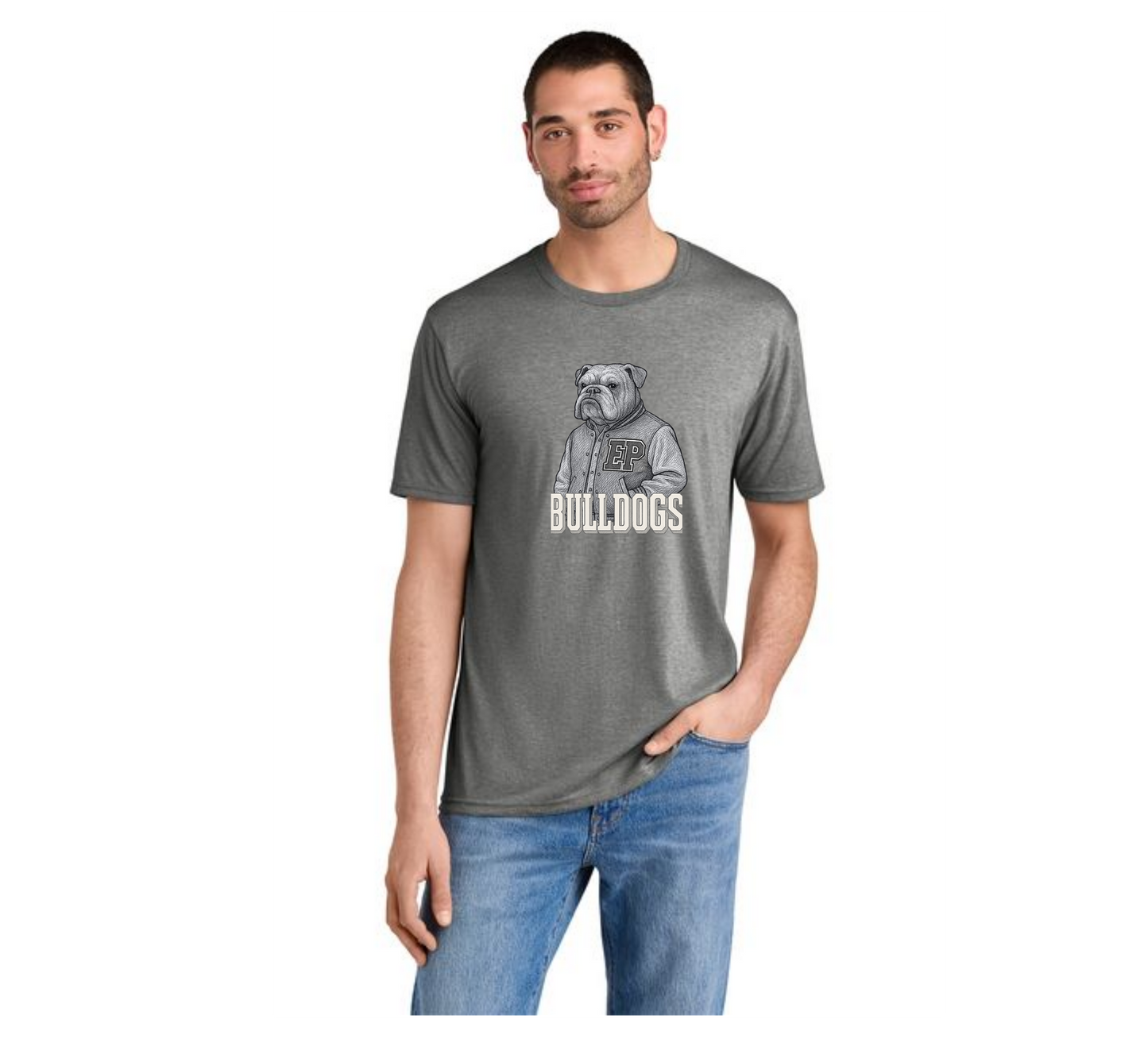 EAST PALESTINE BULLDOGS FOOTBALL DM130 District® Perfect Tri® Tee 9