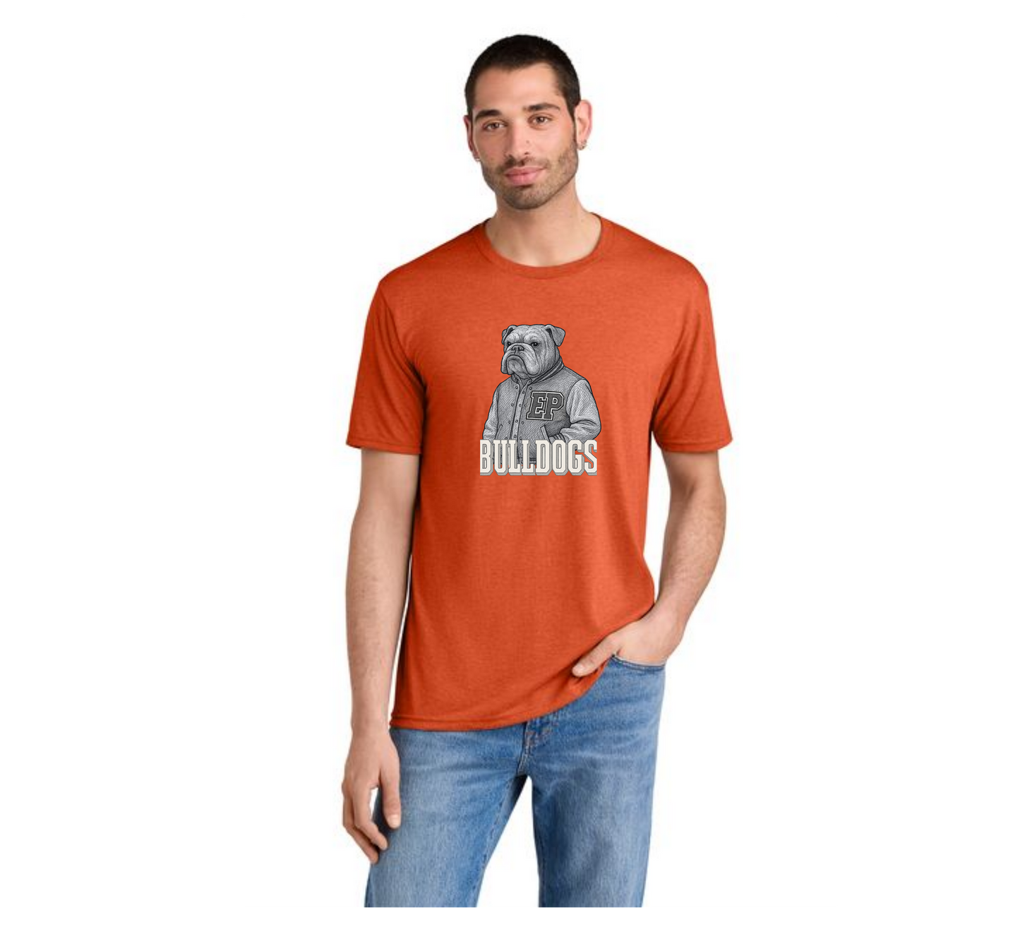 EAST PALESTINE BULLDOGS FOOTBALL DM130 District® Perfect Tri® Tee 9