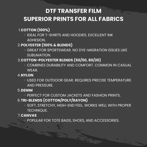 DTF Transfer Film 17" x 328FT Double-Side Hot Peel – 3 Sec Press, Instant Peel Film