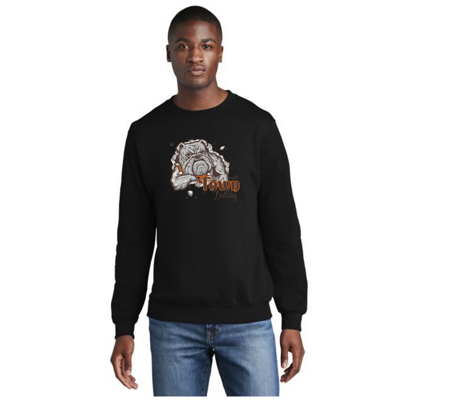 EAST PALESTINE FOOTBALL PC78 Core Fleece Crewneck Sweatshirt 10