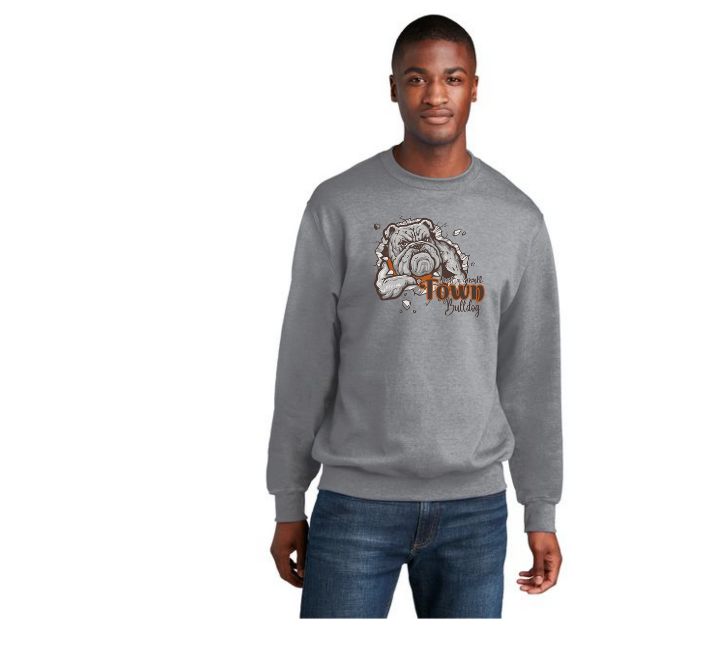 EAST PALESTINE FOOTBALL PC78 Core Fleece Crewneck Sweatshirt 10