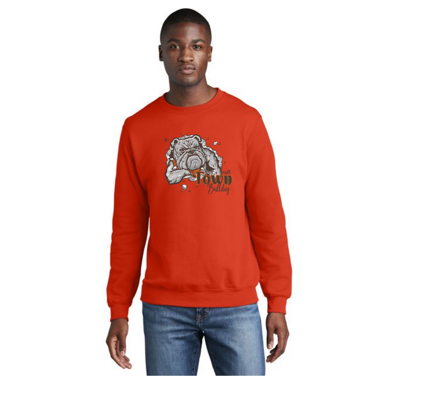 EAST PALESTINE FOOTBALL PC78 Core Fleece Crewneck Sweatshirt 10