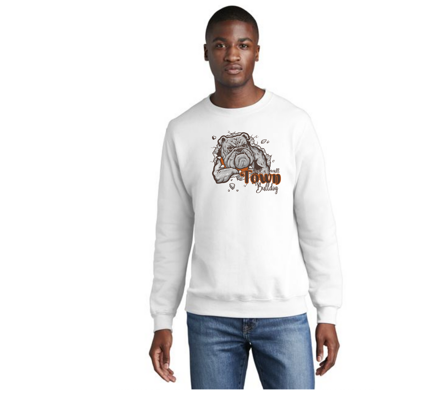 EAST PALESTINE FOOTBALL PC78 Core Fleece Crewneck Sweatshirt 10