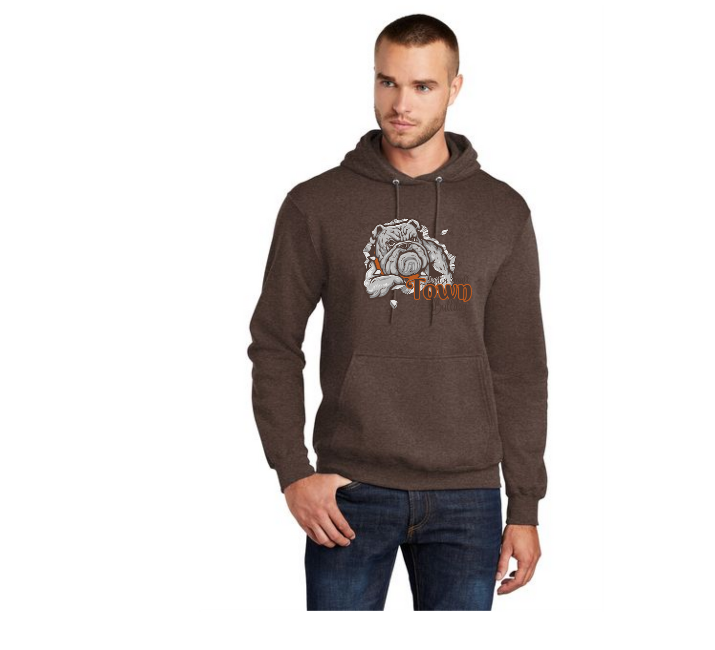 EAST PALESTINE FOOTBALL PC78H Port & Company® Core Fleece Pullover Hooded Sweatshirt 10
