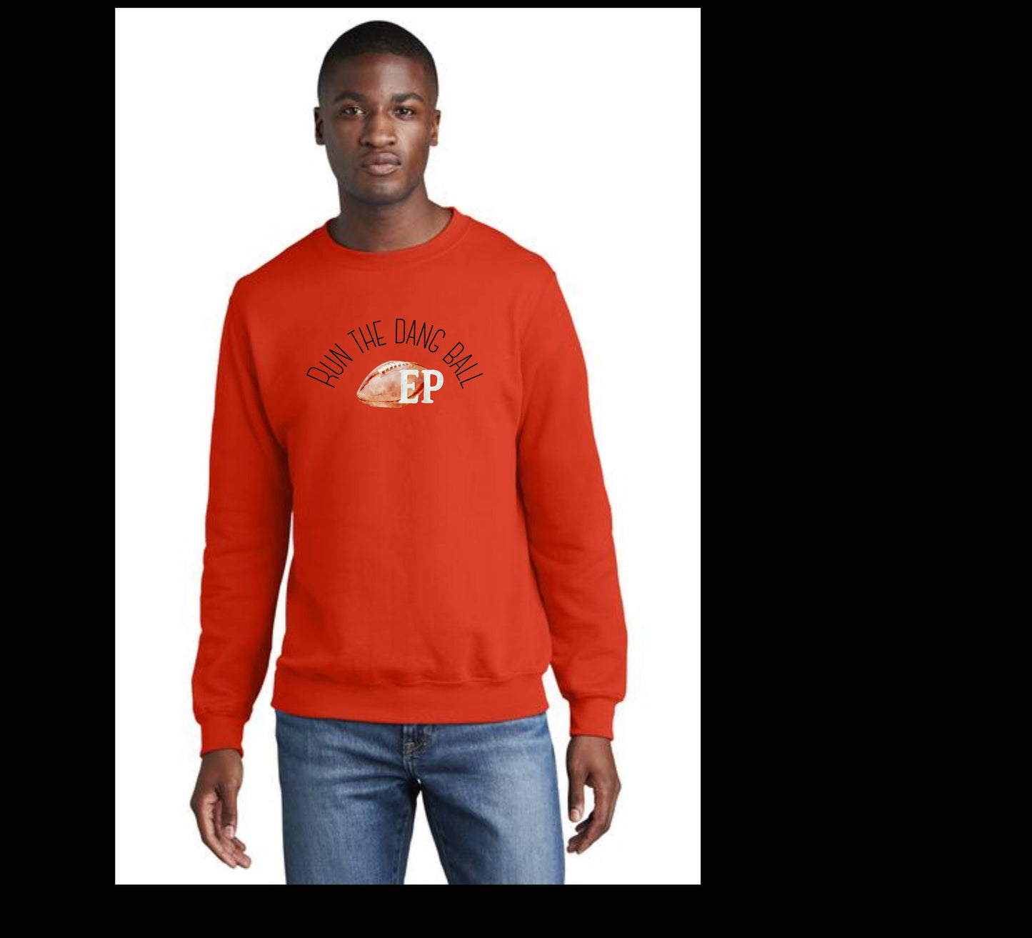 EAST PALESTINE FOOTBALL PC78 Core Fleece Crewneck Sweatshirt 11