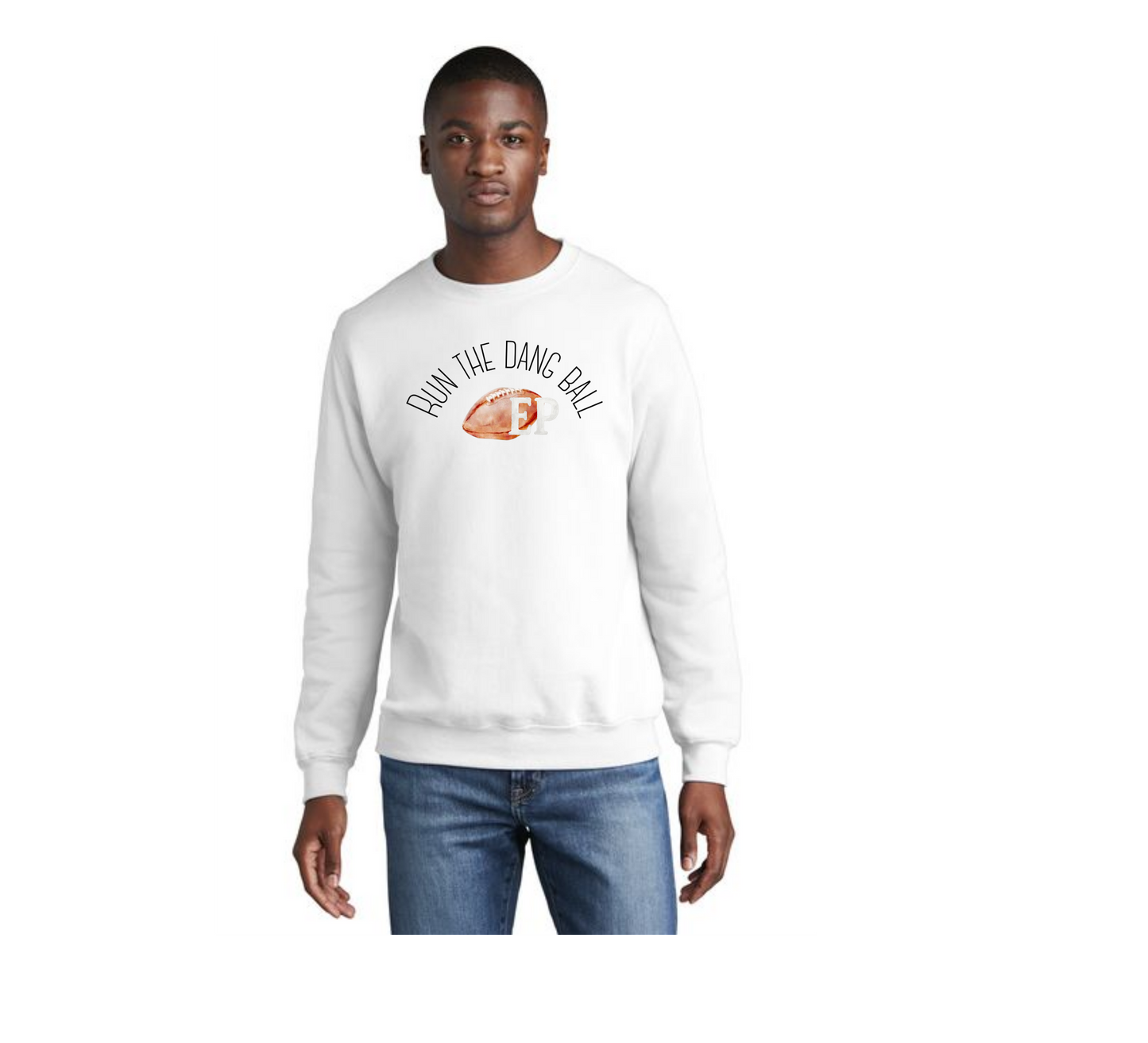 EAST PALESTINE FOOTBALL PC78 Core Fleece Crewneck Sweatshirt 11