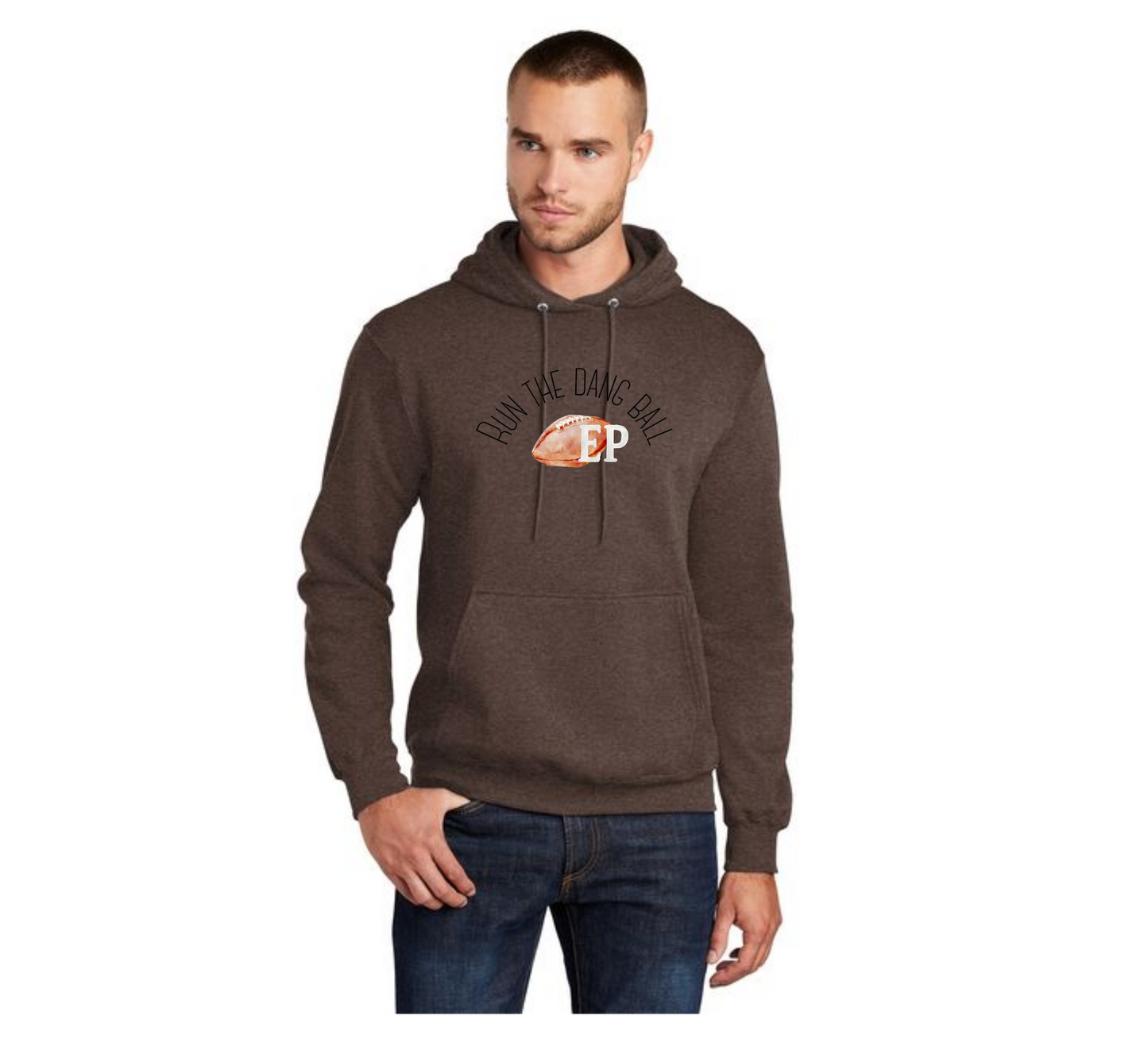 EAST PALESTINE FOOTBALL PC78H Port & Company® Core Fleece Pullover Hooded Sweatshirt 11