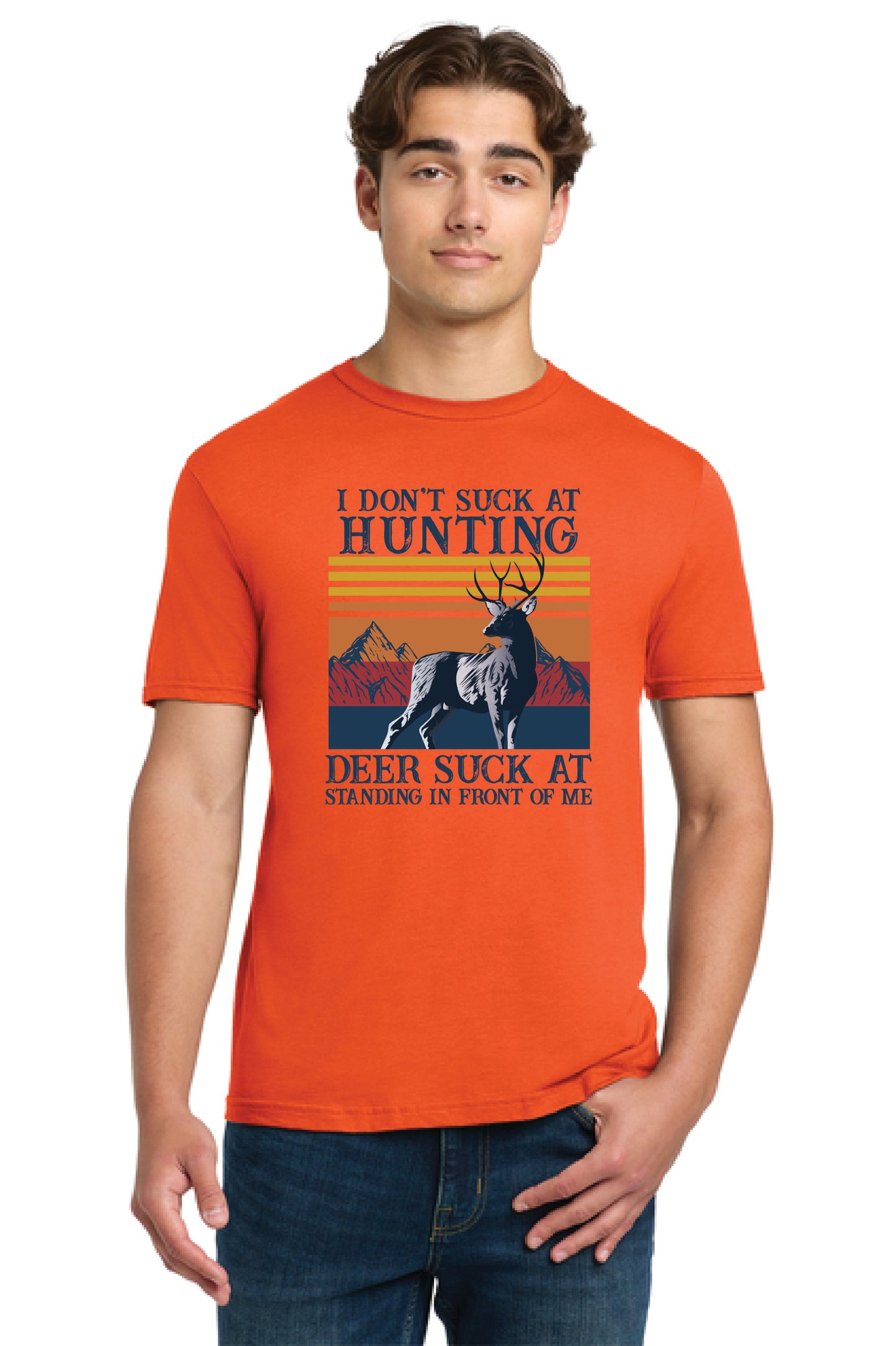 I DONT SUCK AT HUNTING 64000 Gildan Softstyle® T-Shirt 2