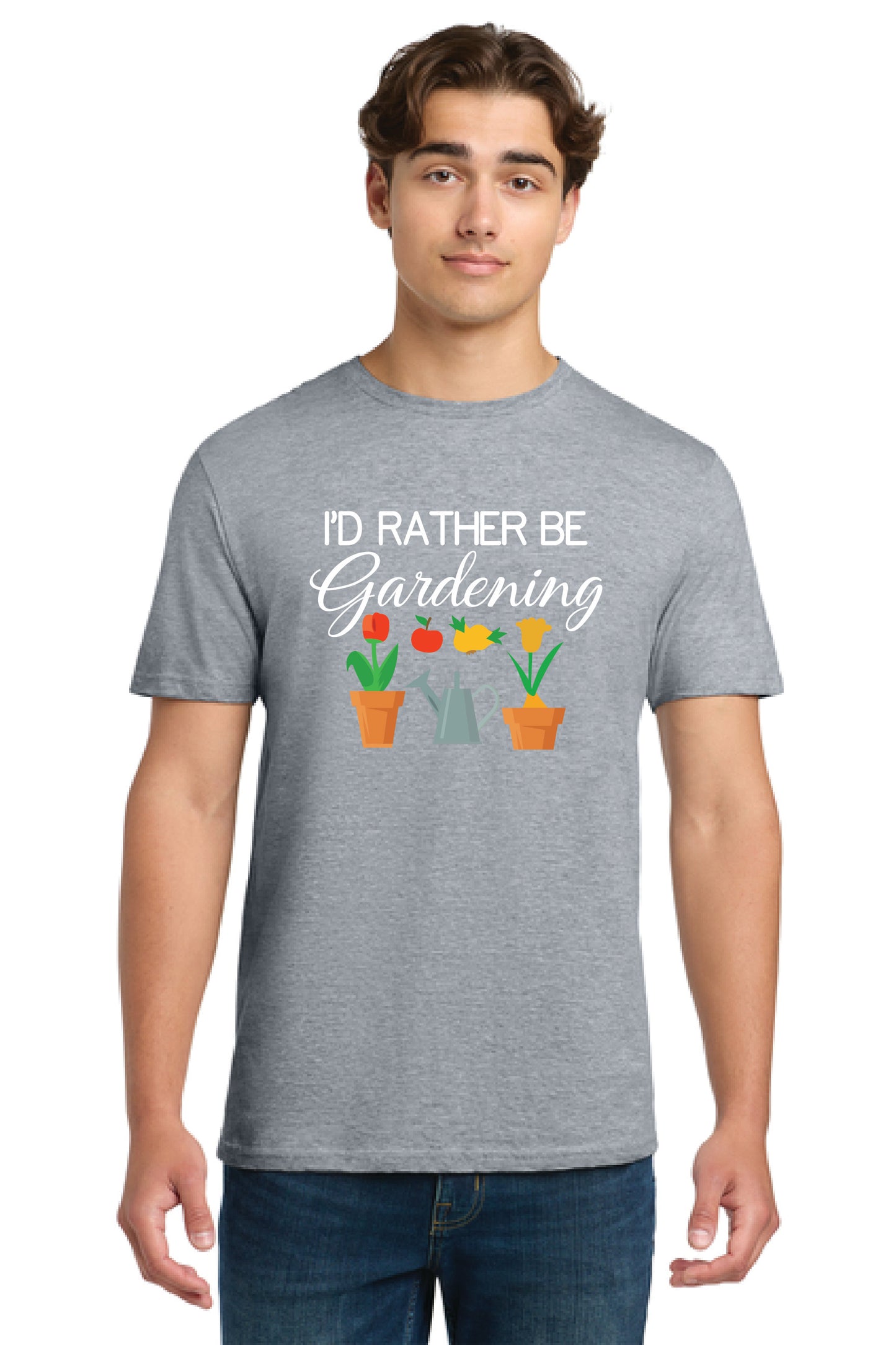 I'D RATHER BE GARDENING 64000 Gildan Softstyle® T-Shirt 5