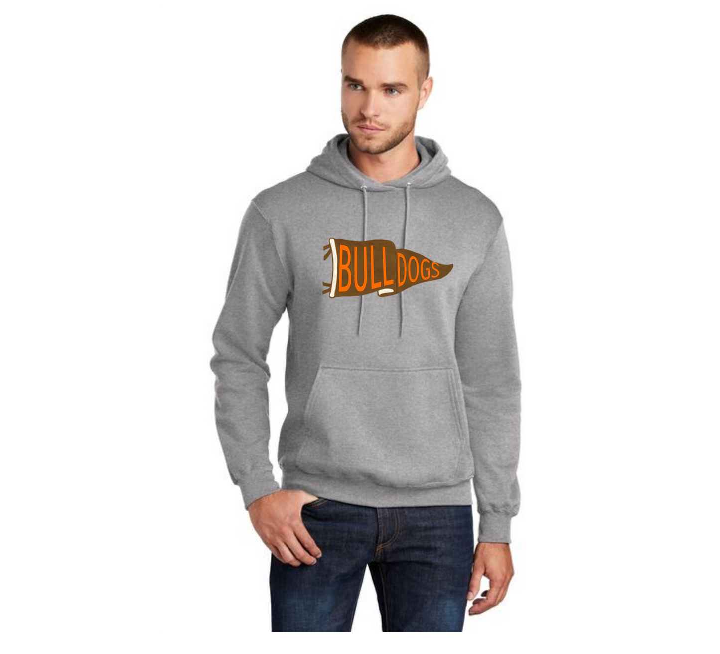 EAST PALESTINE FOOTBALL PC78H Port & Company® Core Fleece Pullover Hooded Sweatshirt 12