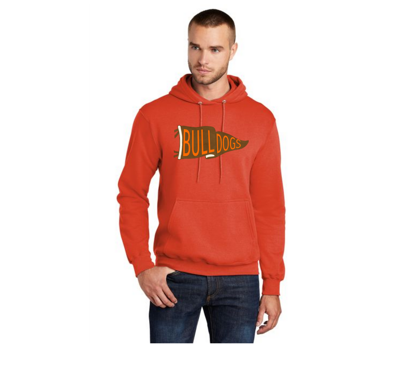 EAST PALESTINE FOOTBALL PC78H Port & Company® Core Fleece Pullover Hooded Sweatshirt 12