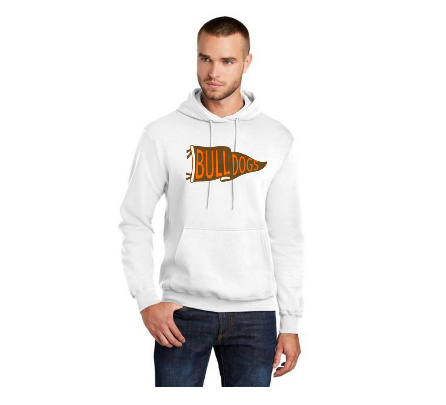 EAST PALESTINE FOOTBALL PC78H Port & Company® Core Fleece Pullover Hooded Sweatshirt 12