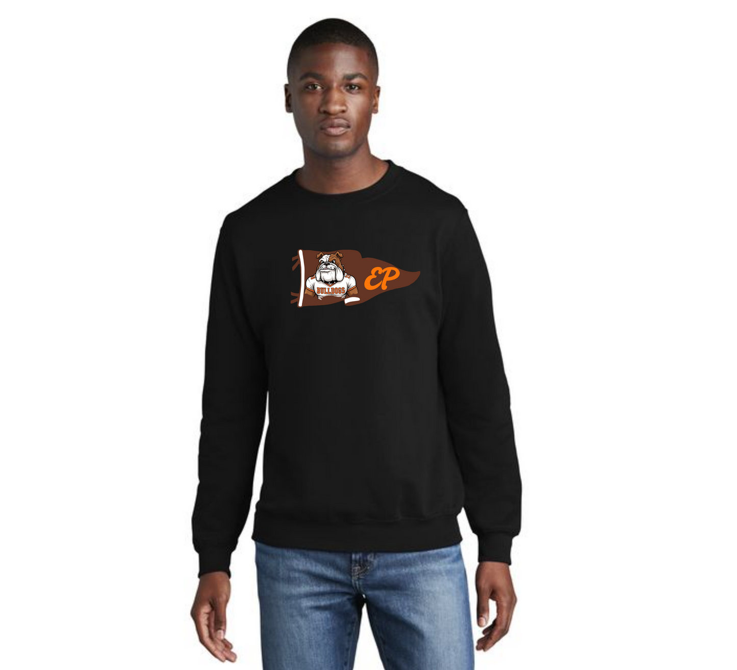 EAST PALESTINE FOOTBALL PC78 Core Fleece Crewneck Sweatshirt 13