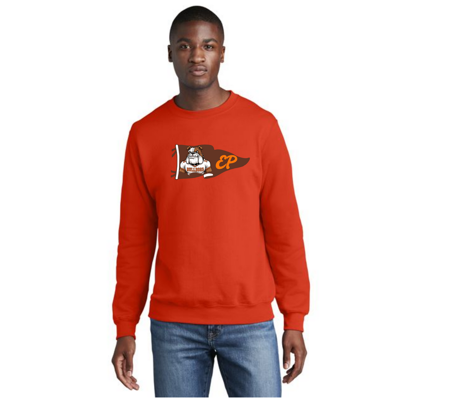 EAST PALESTINE FOOTBALL PC78 Core Fleece Crewneck Sweatshirt 13