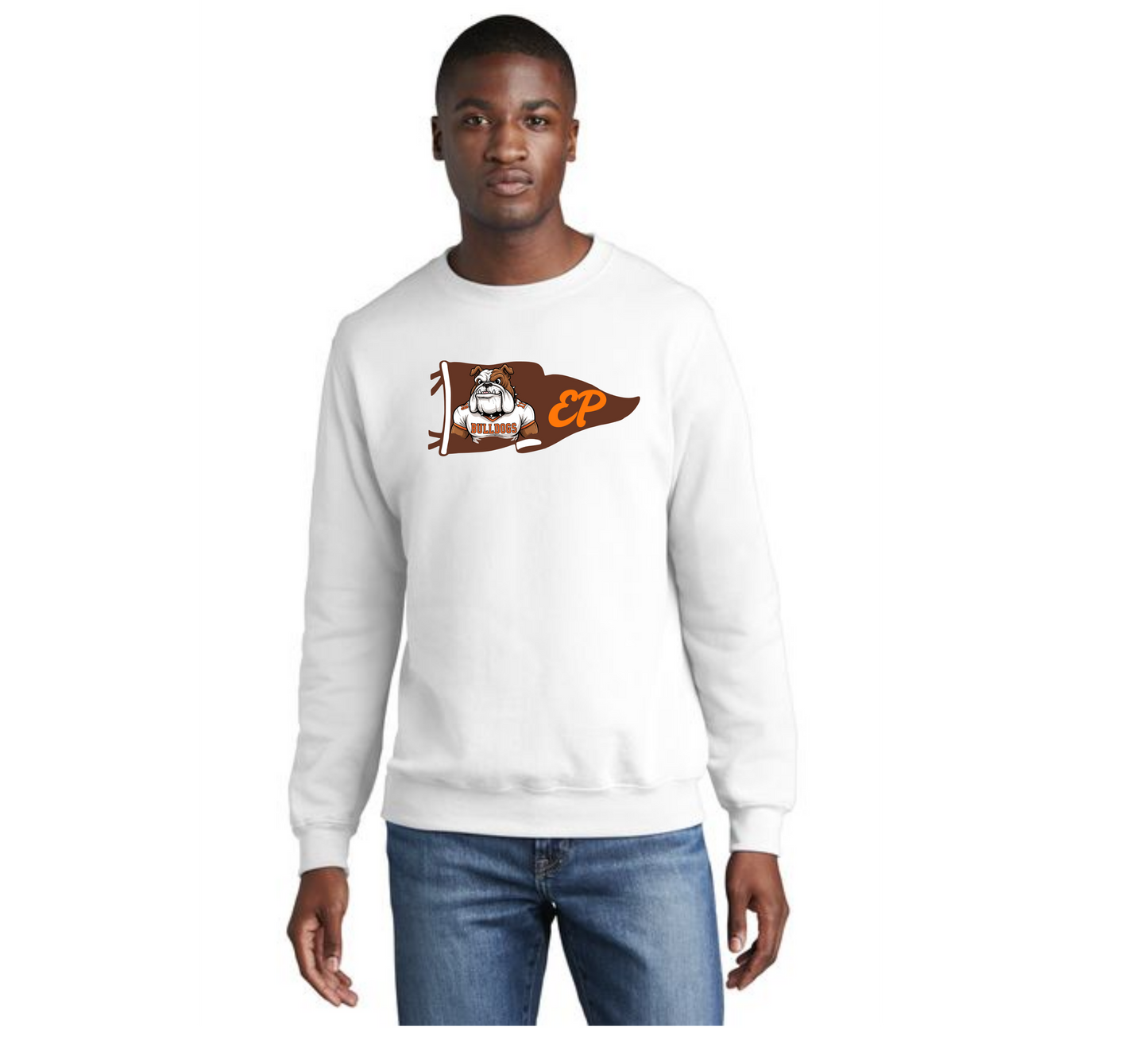 EAST PALESTINE FOOTBALL PC78 Core Fleece Crewneck Sweatshirt 13