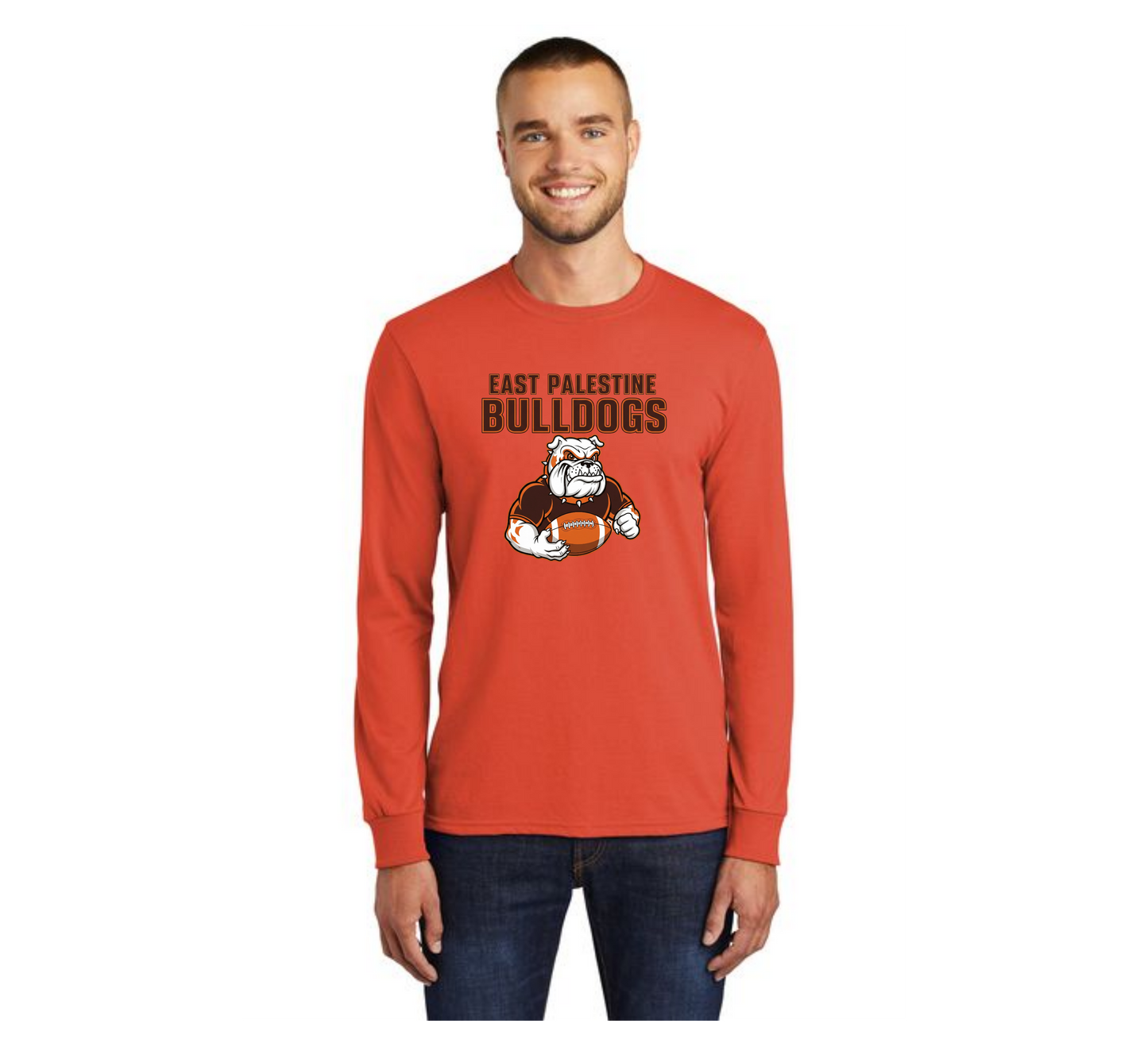 EAST PALESTINE FOOTBALL PC54LS Long Sleeve Core Cotton 14
