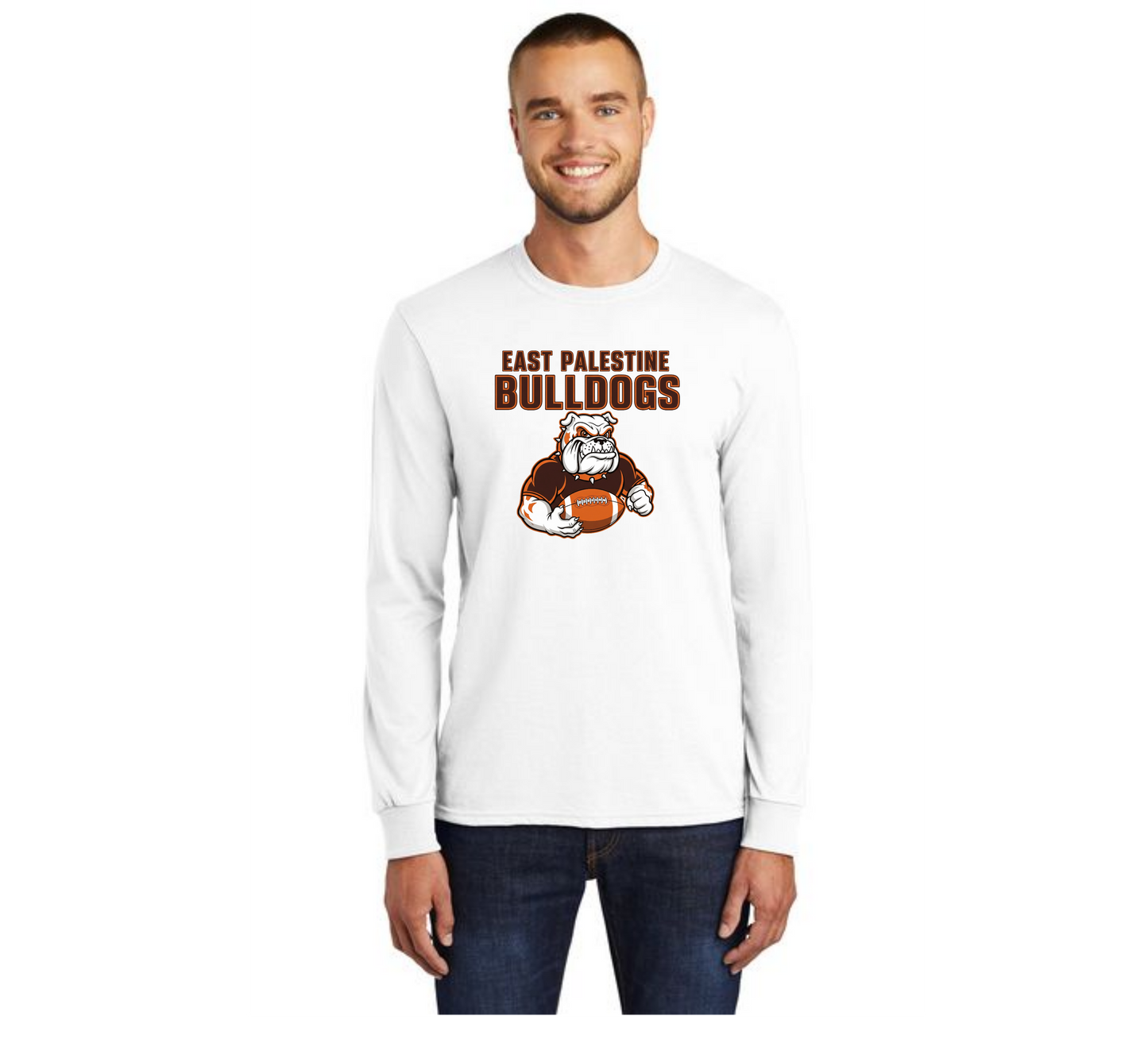 EAST PALESTINE FOOTBALL PC54LS Long Sleeve Core Cotton 14