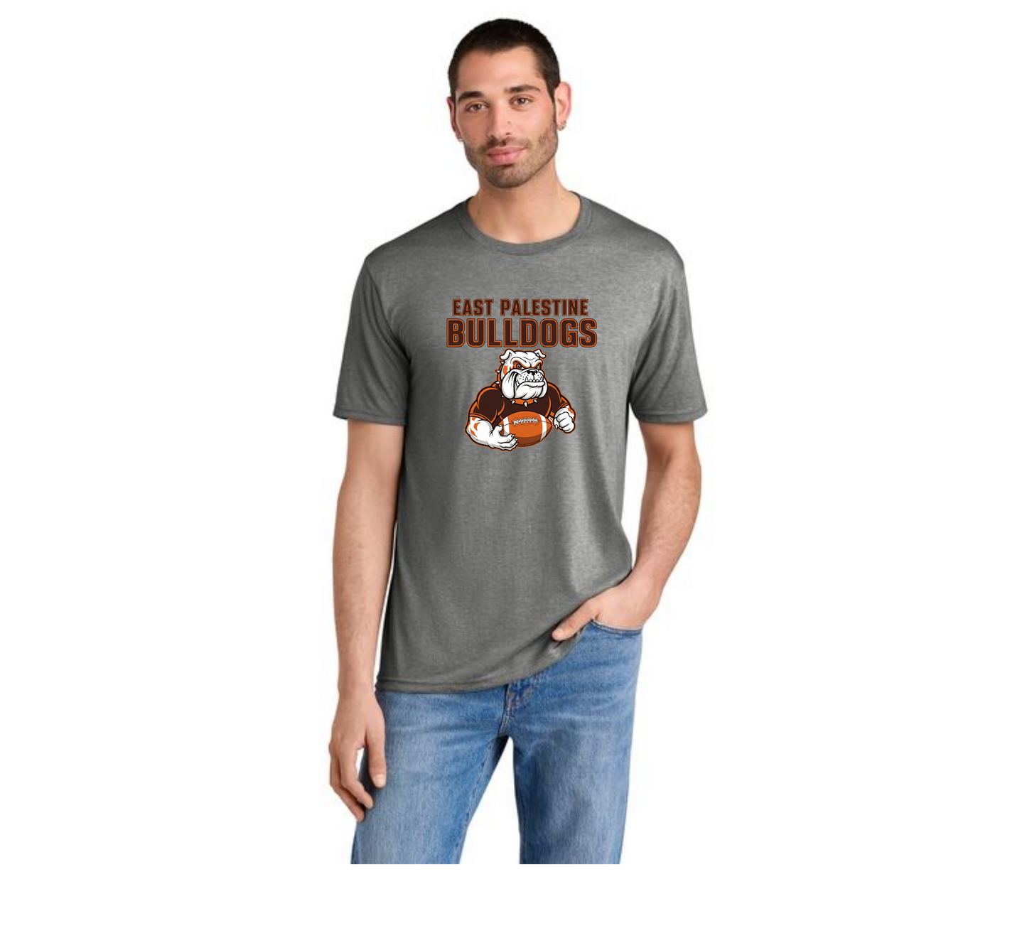 EAST PALESTINE BULLDOGS FOOTBALL DM130 District® Perfect Tri® Tee 14
