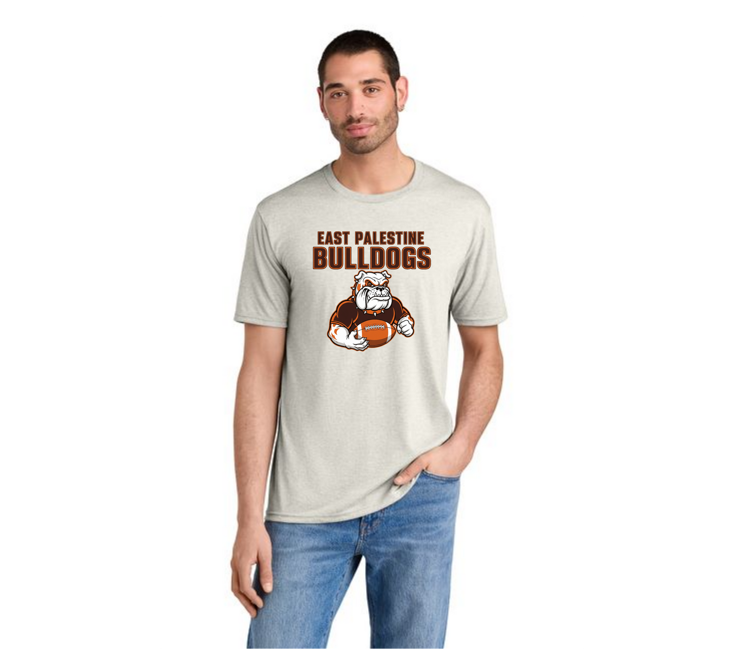 EAST PALESTINE BULLDOGS FOOTBALL DM130 District® Perfect Tri® Tee 14