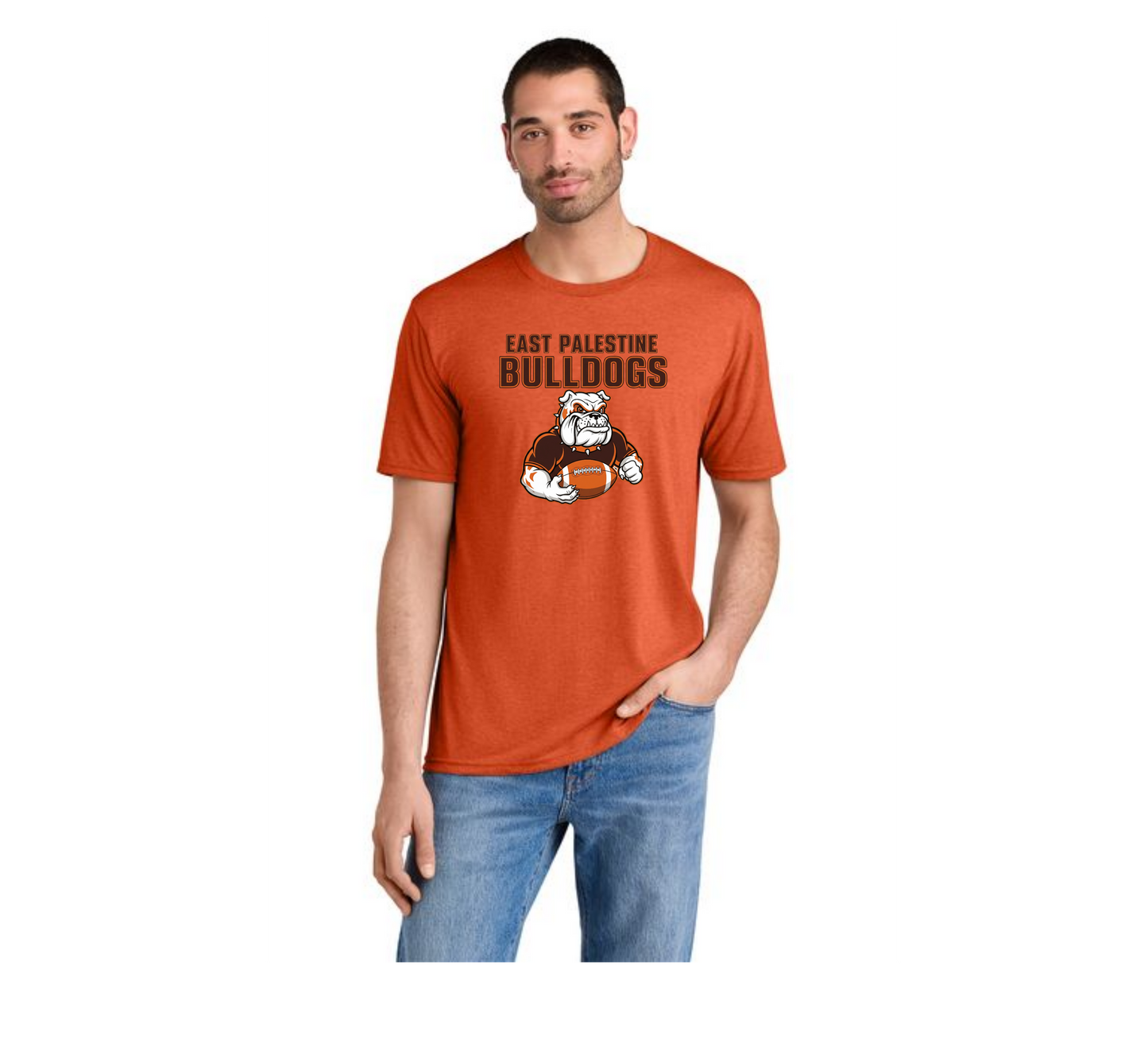 EAST PALESTINE BULLDOGS FOOTBALL DM130 District® Perfect Tri® Tee 14