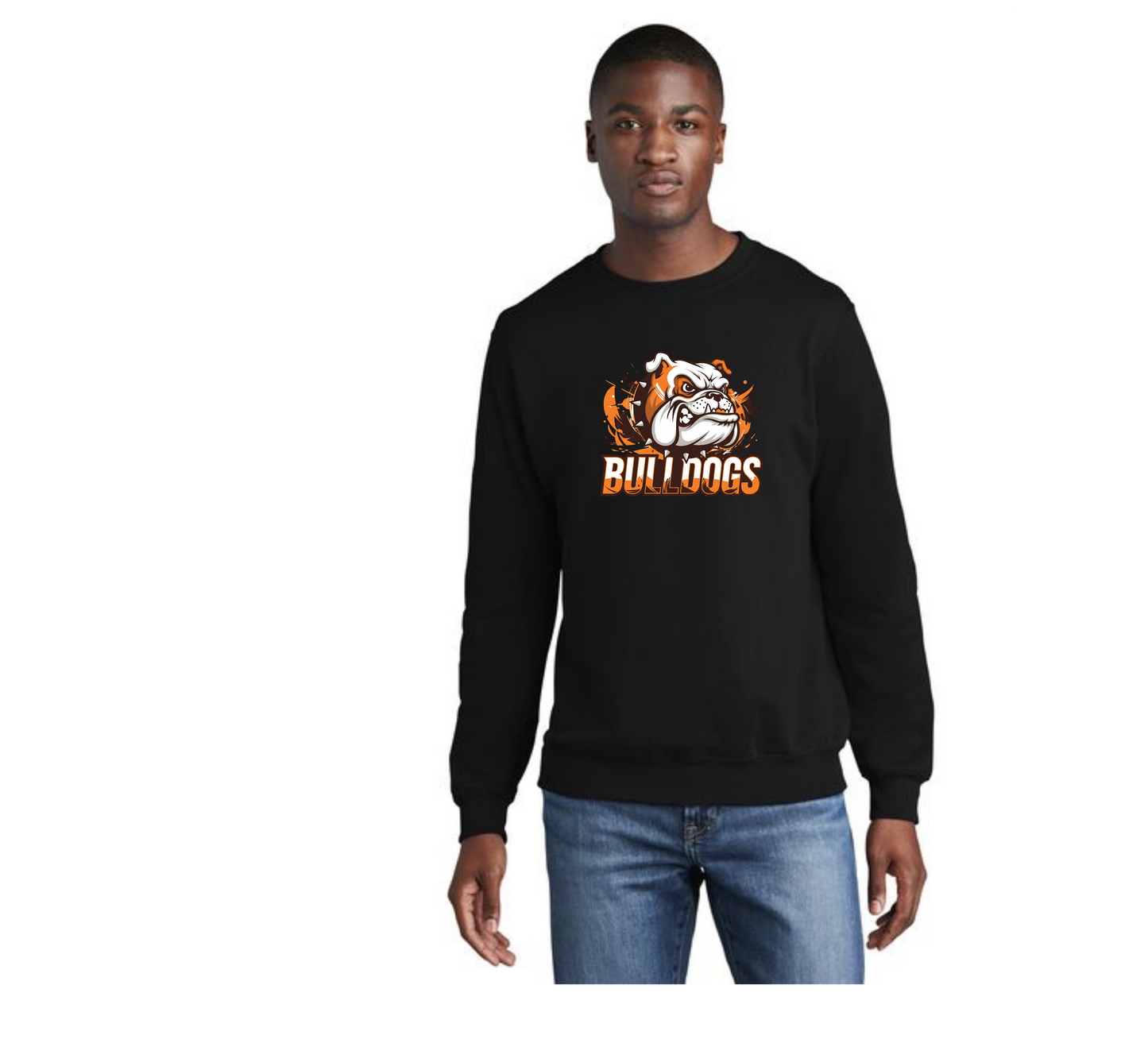 EAST PALESTINE FOOTBALL PC78 Core Fleece Crewneck Sweatshirt 15