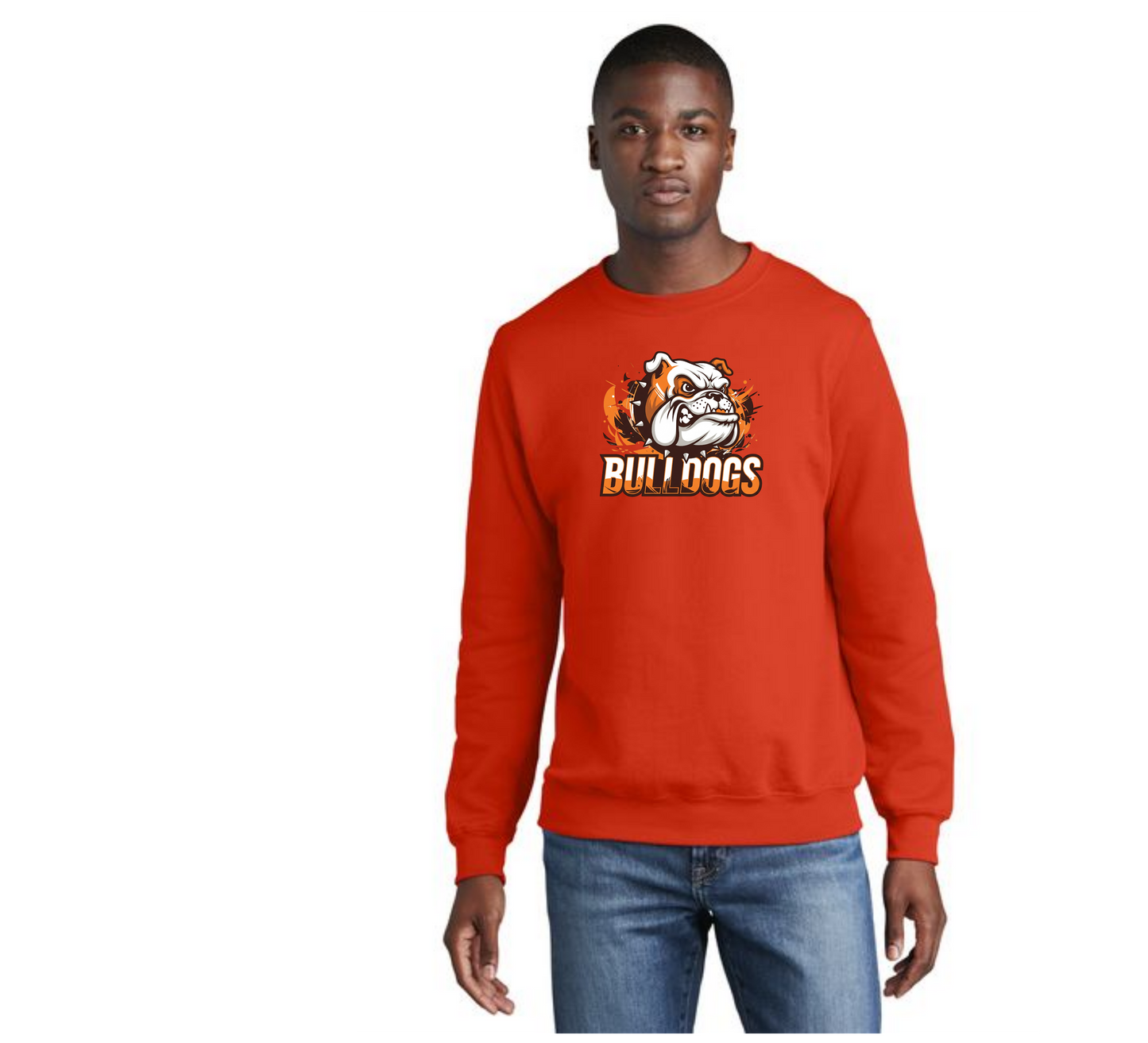EAST PALESTINE FOOTBALL PC78 Core Fleece Crewneck Sweatshirt 15