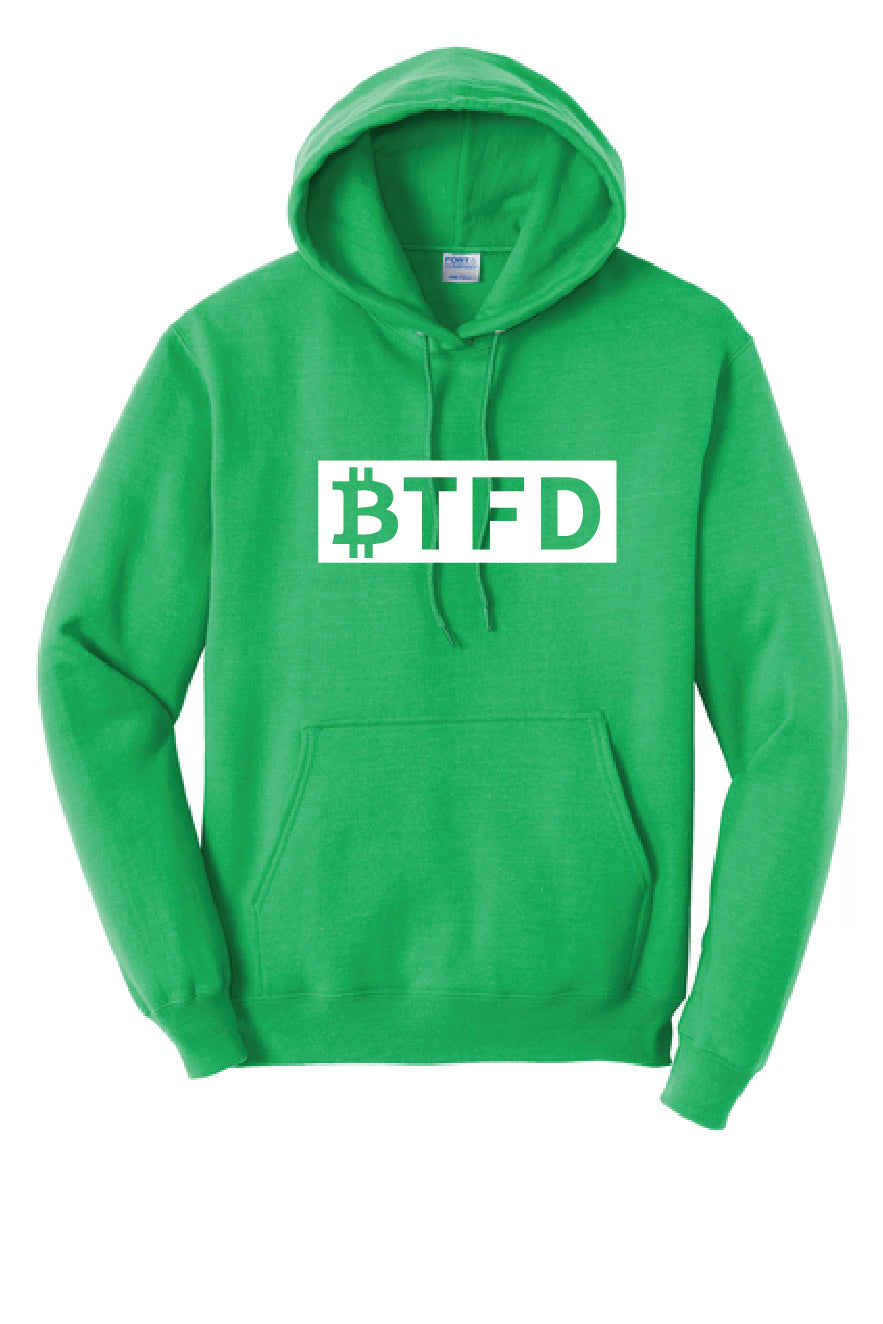 BTFD BTFD BTFD Port & Company® Core Fleece Pullover Hooded Sweatshirt 1