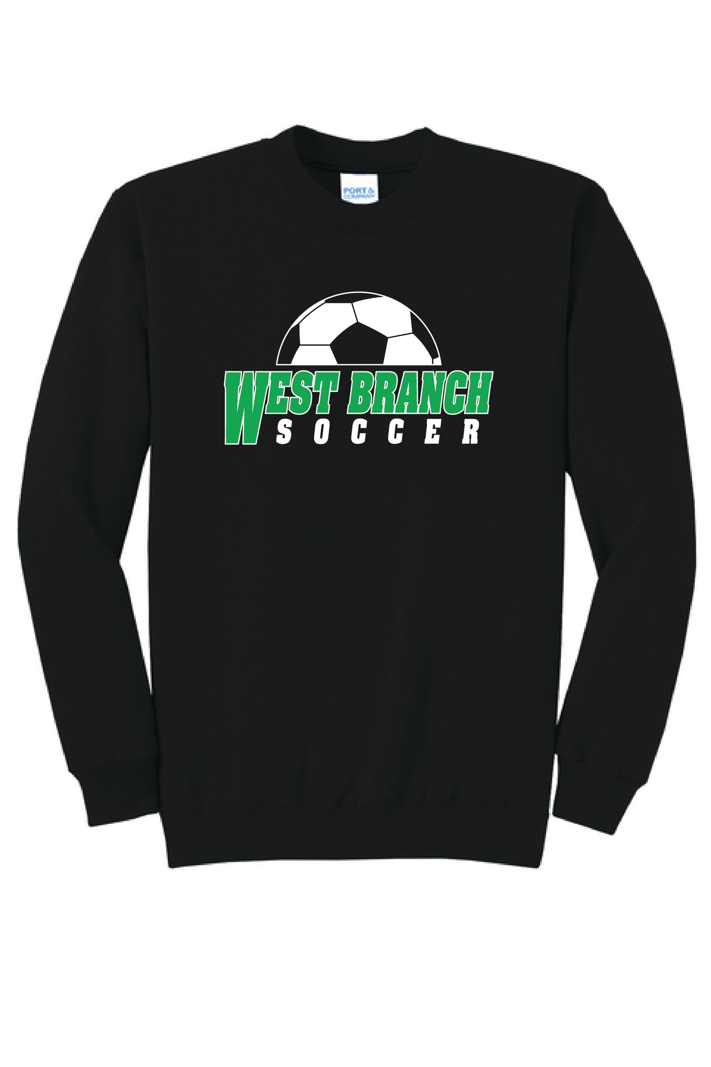 WE SOCCER PC78 Port & Co® Core Fleece Crewneck Sweatshirt 1