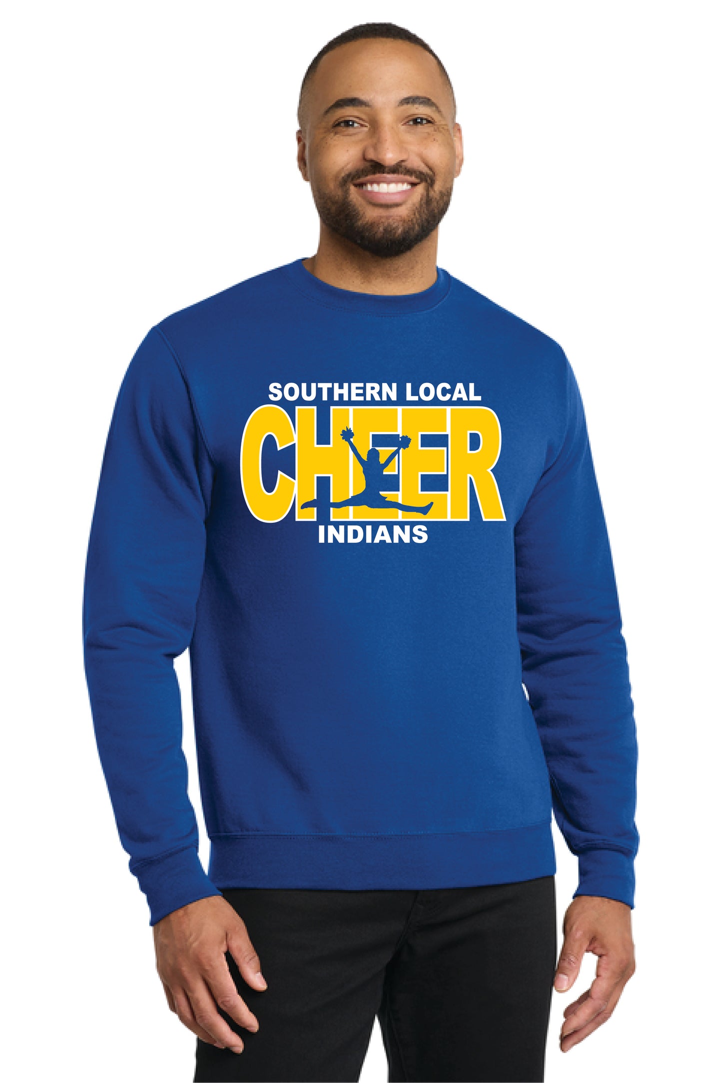 SL CHEER PC78 Port & Co® Core Fleece Crewneck Sweatshirt 1