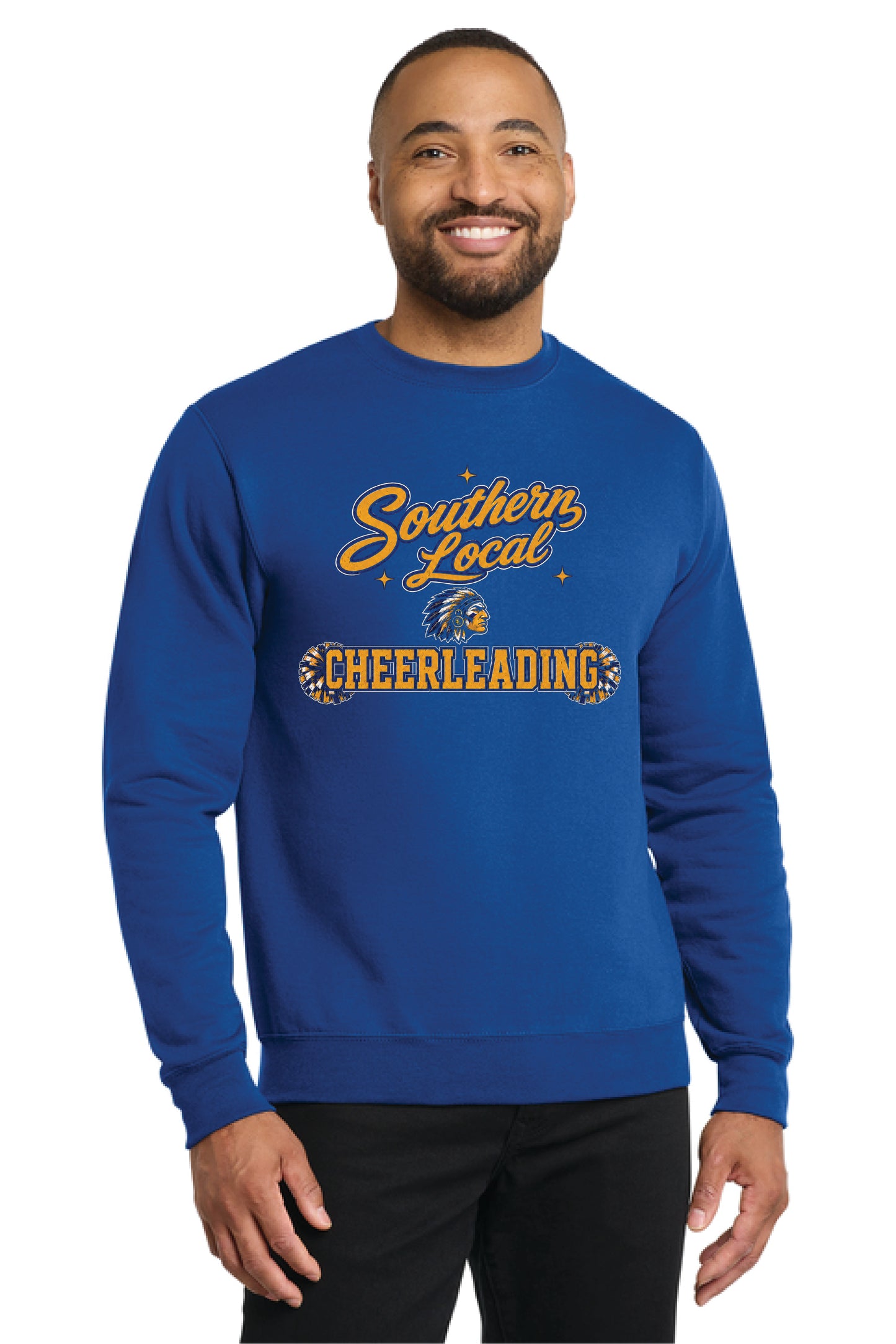 SL CHEER PC78 Port & Co® Core Fleece Crewneck Sweatshirt 4